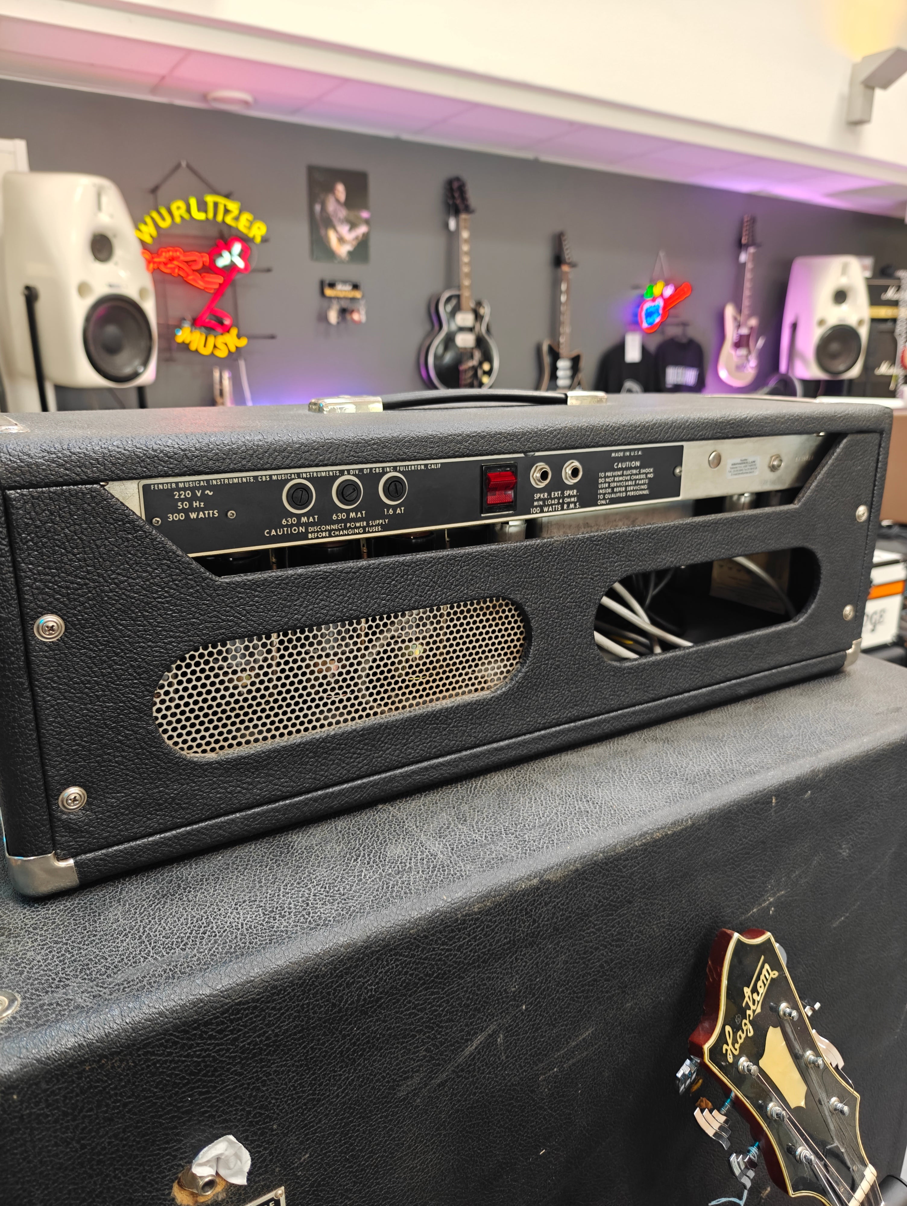 Fender Bassman 100 Head and cabinet 1977