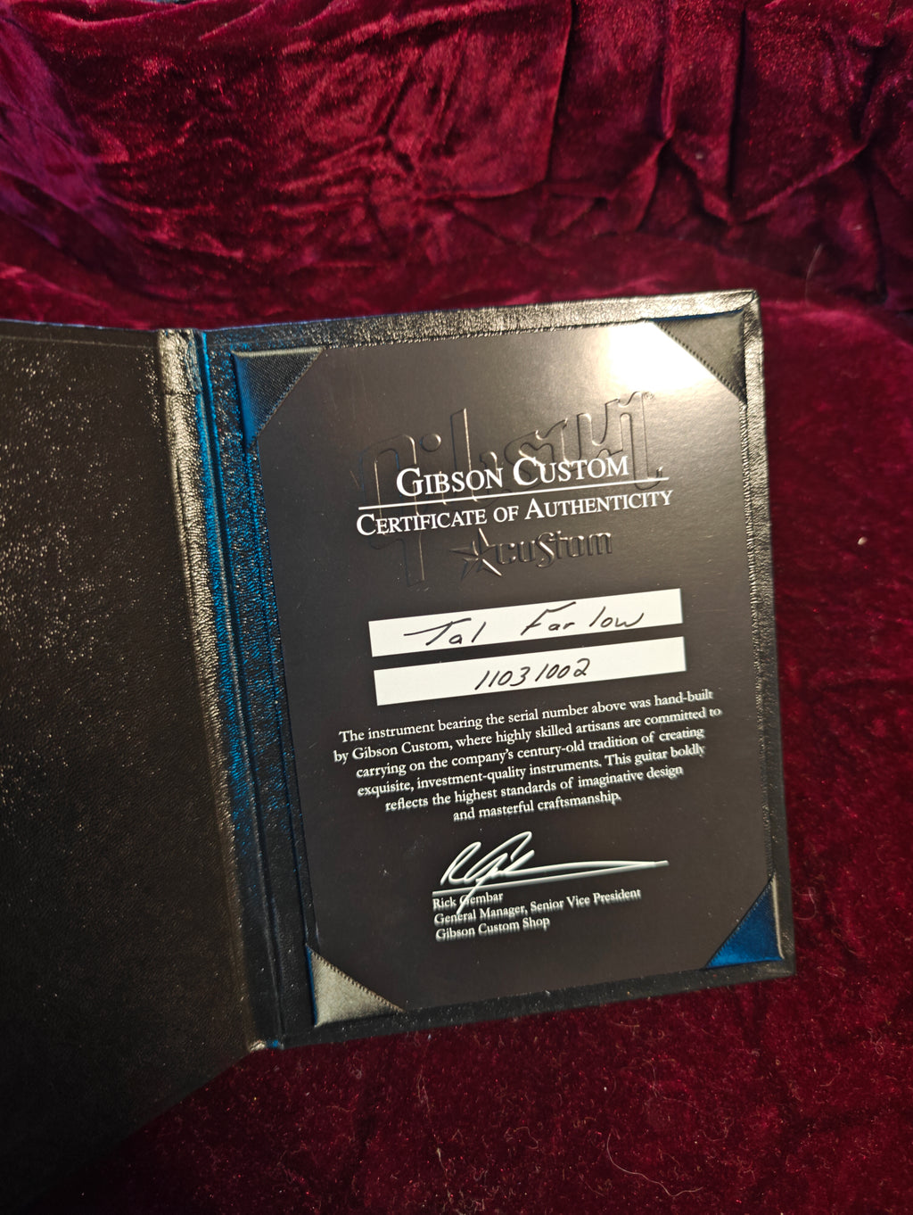 Gibson Tal Farlow 2011