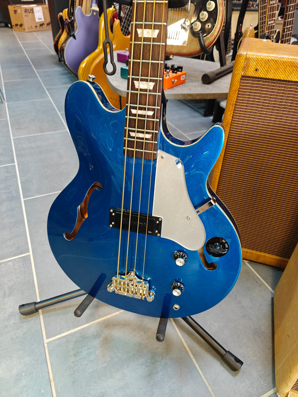 Epiphone Jack Casady Limited Edition Made in Korea 2015 Chicago Blue Pearl