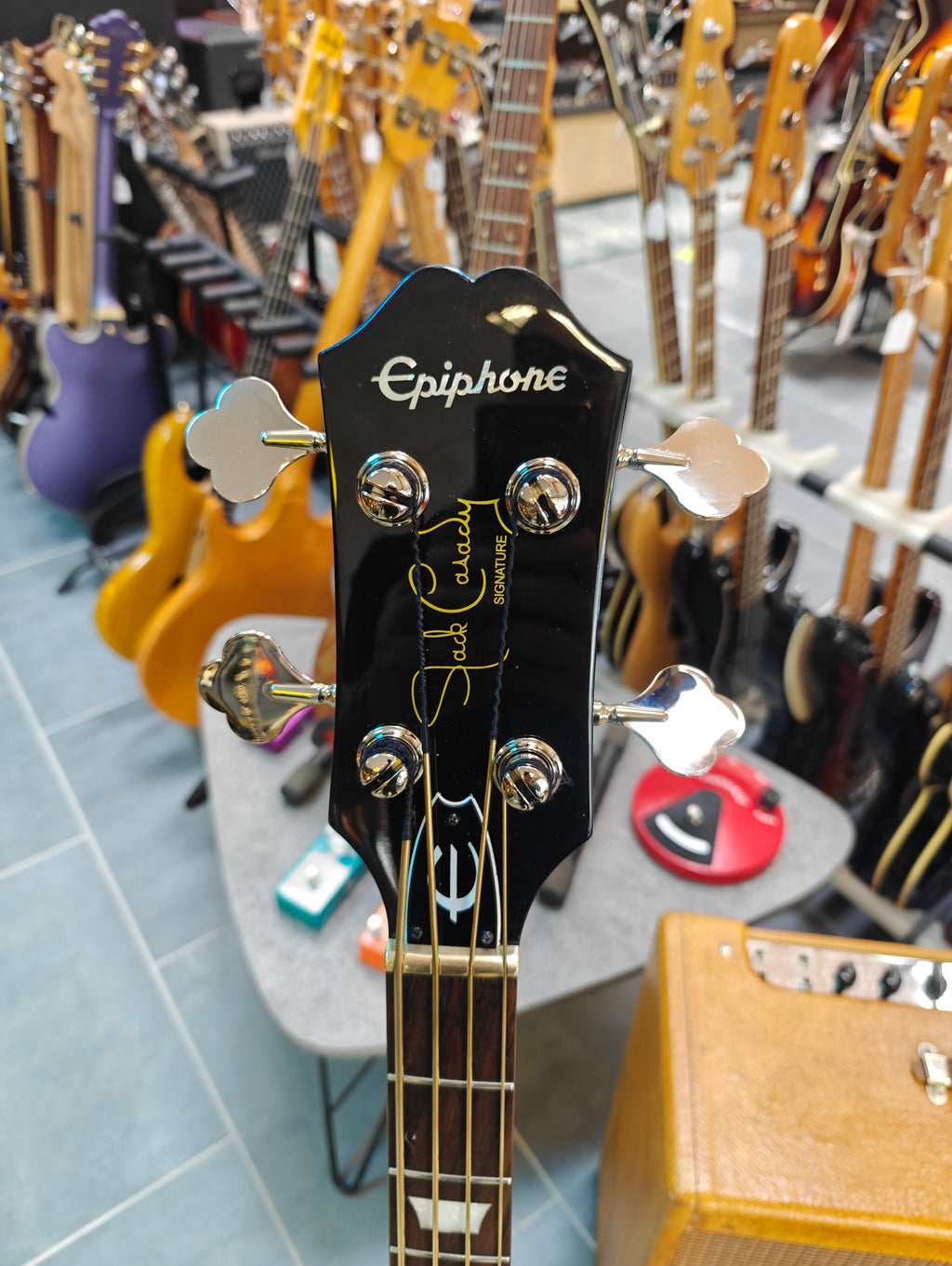 Epiphone Jack Casady Limited Edition Made in Korea 2015 Chicago Blue Pearl