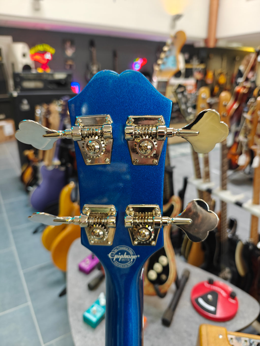 Epiphone Jack Casady Limited Edition Made in Korea 2015 Chicago Blue Pearl