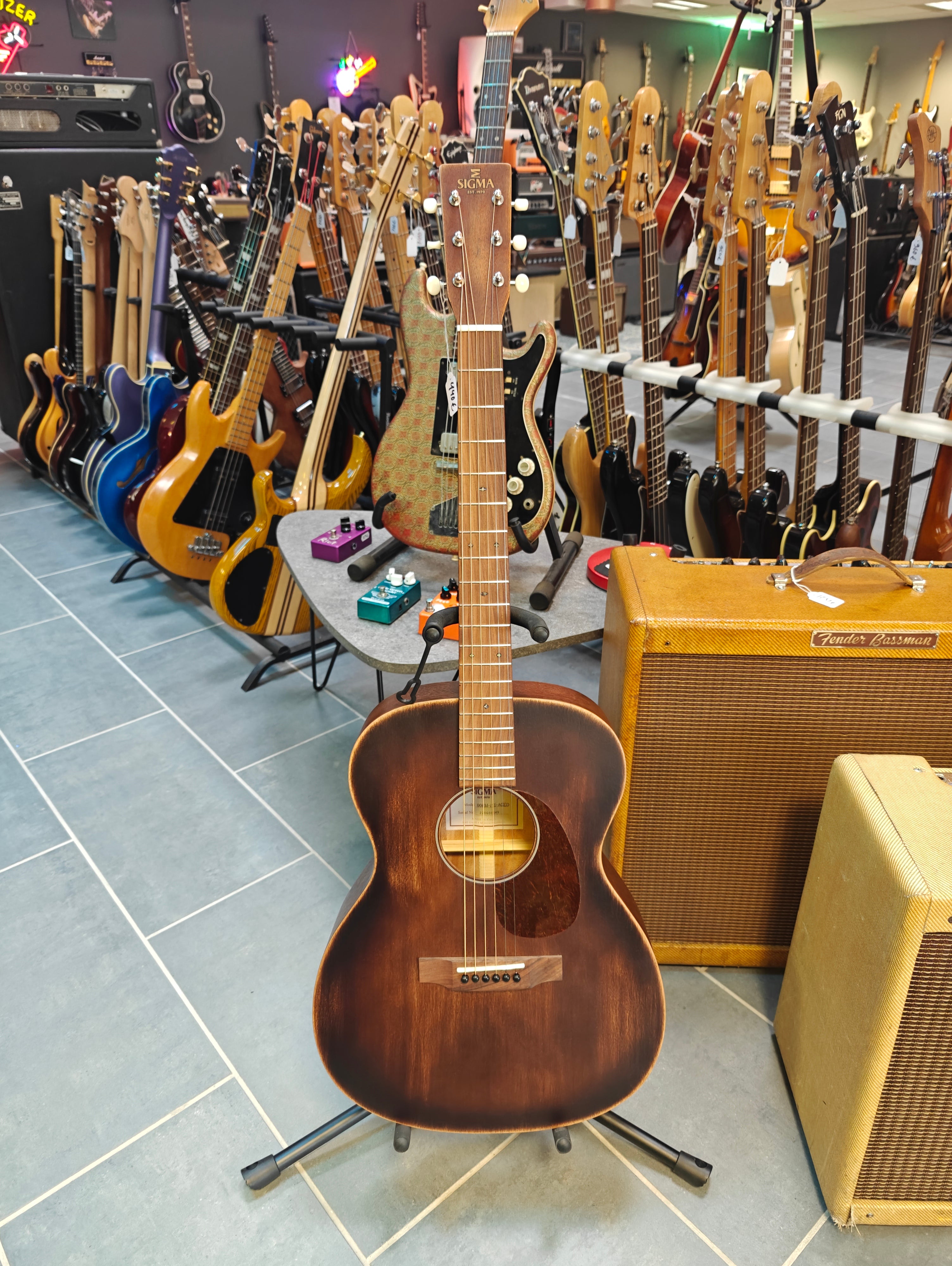 Sigma 000M-15E Aged
