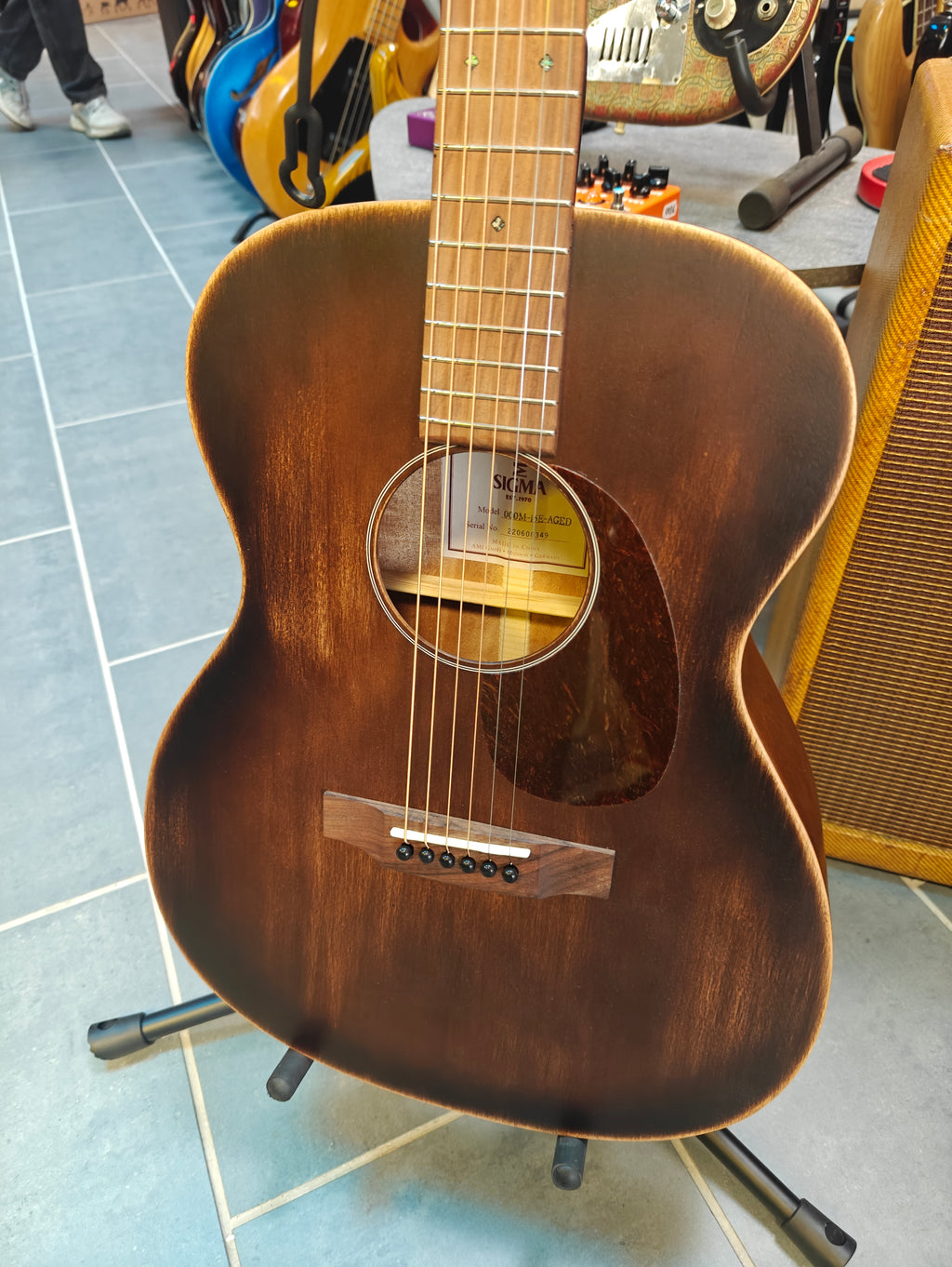 Sigma 000M-15E Aged