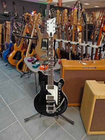 Airline Guitars '59 Newport DLX Black