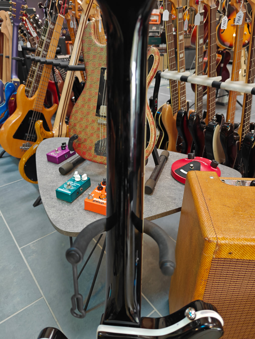 Airline Guitars '59 Newport DLX Black