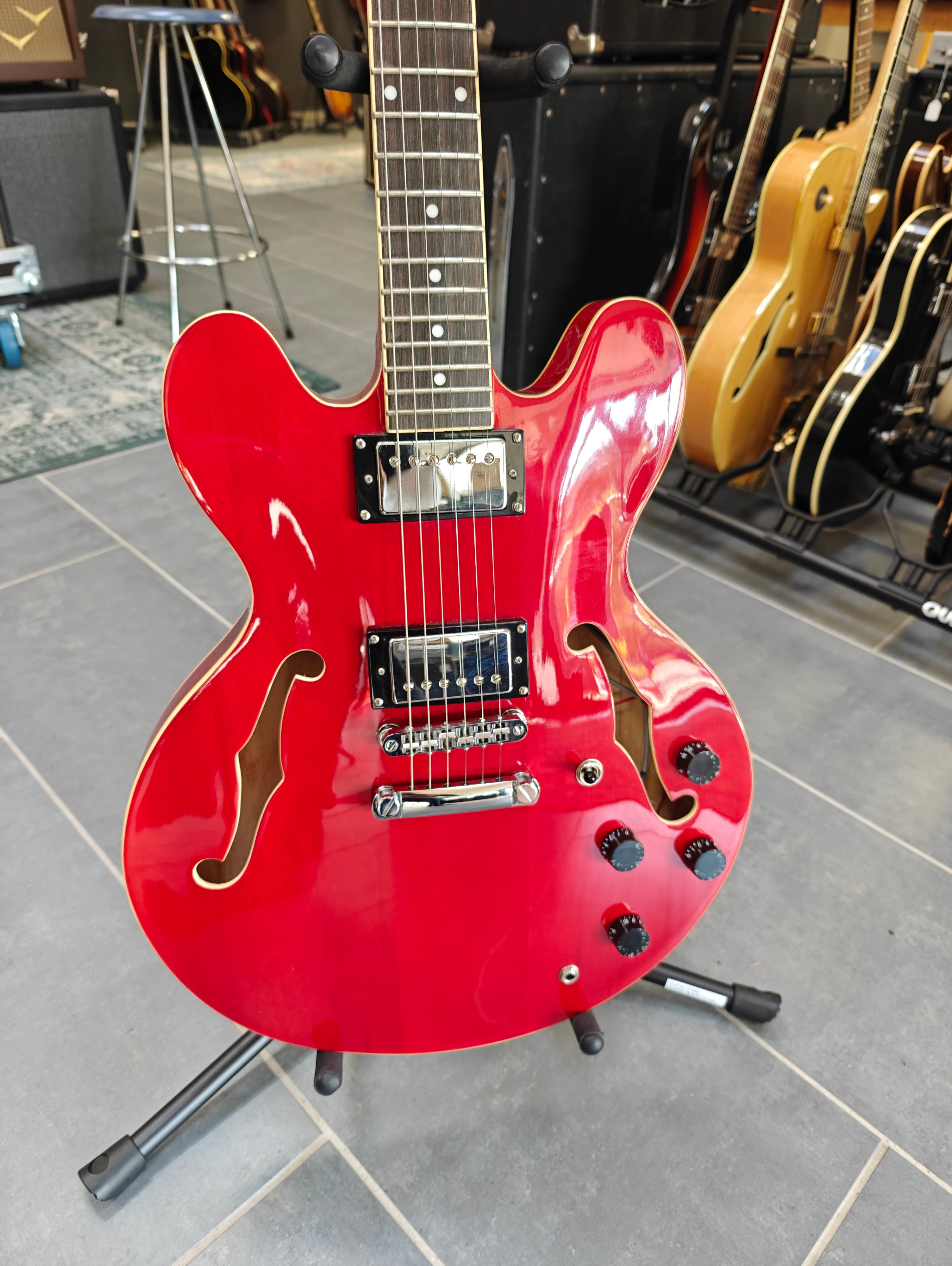 Green Comfort Series "ES-335" w/ Lundgren Pickups