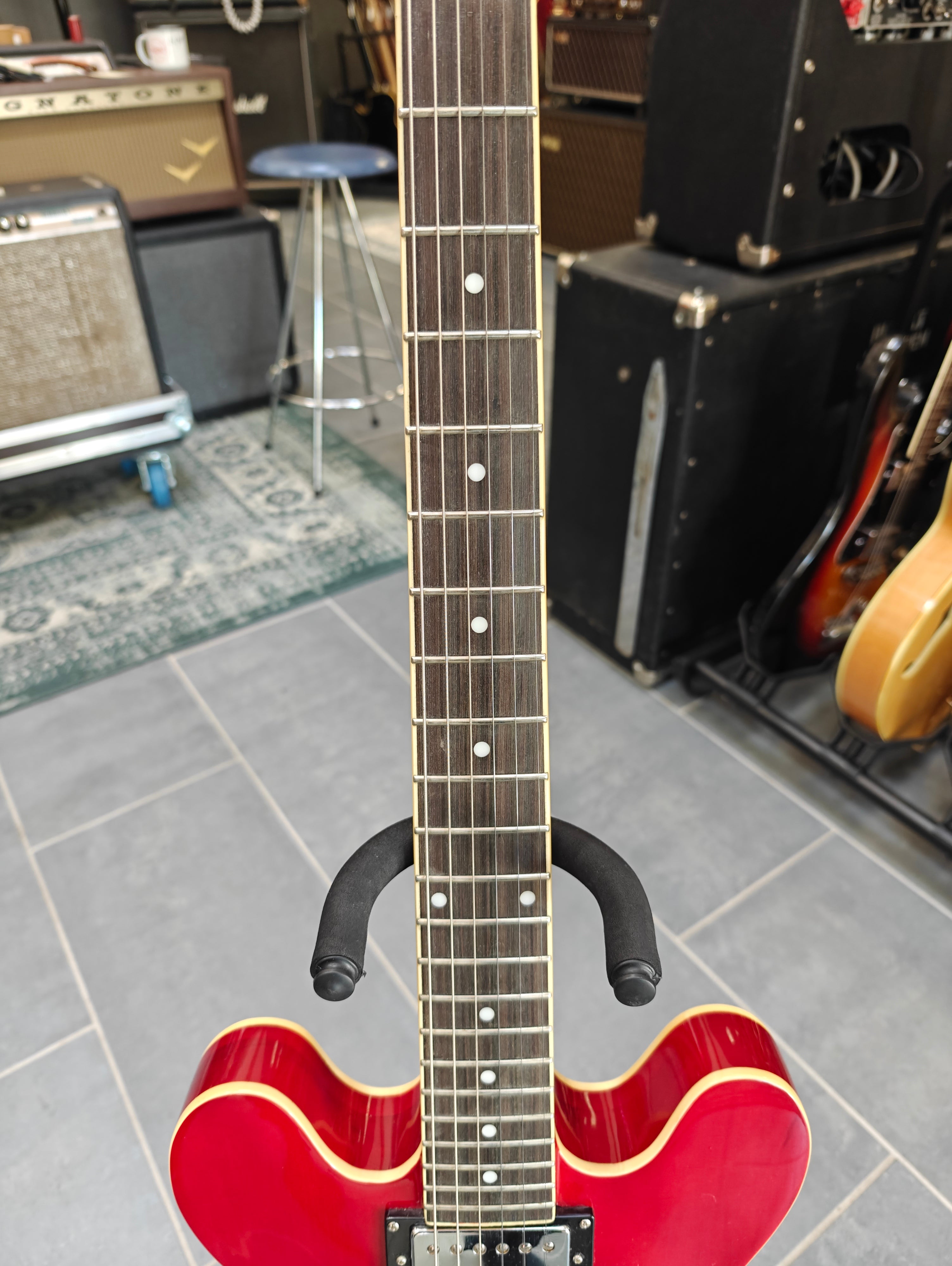 Green Comfort Series "ES-335" w/ Lundgren Pickups