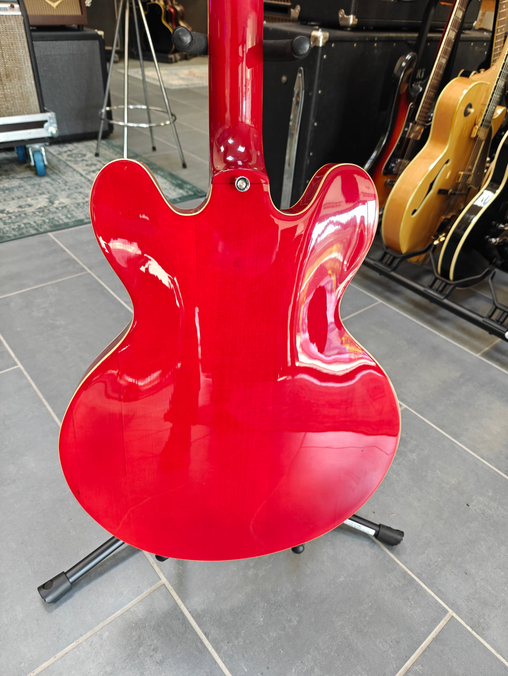 Green Comfort Series "ES-335" w/ Lundgren Pickups
