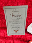 Fender Custom Shop Stratocaster 1958 Cunetto Fiesta Red Relic PD-3 1997