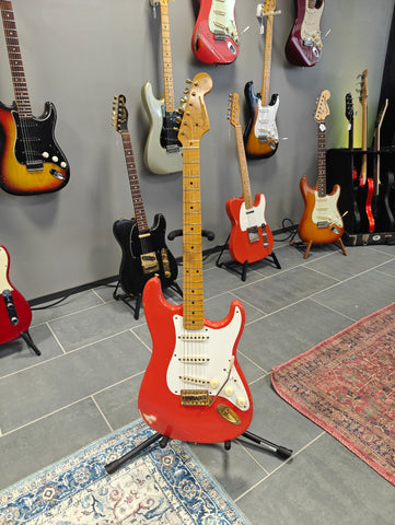 Fender Custom Shop Stratocaster 1958 Cunetto Fiesta Red Relic PD-3 1997