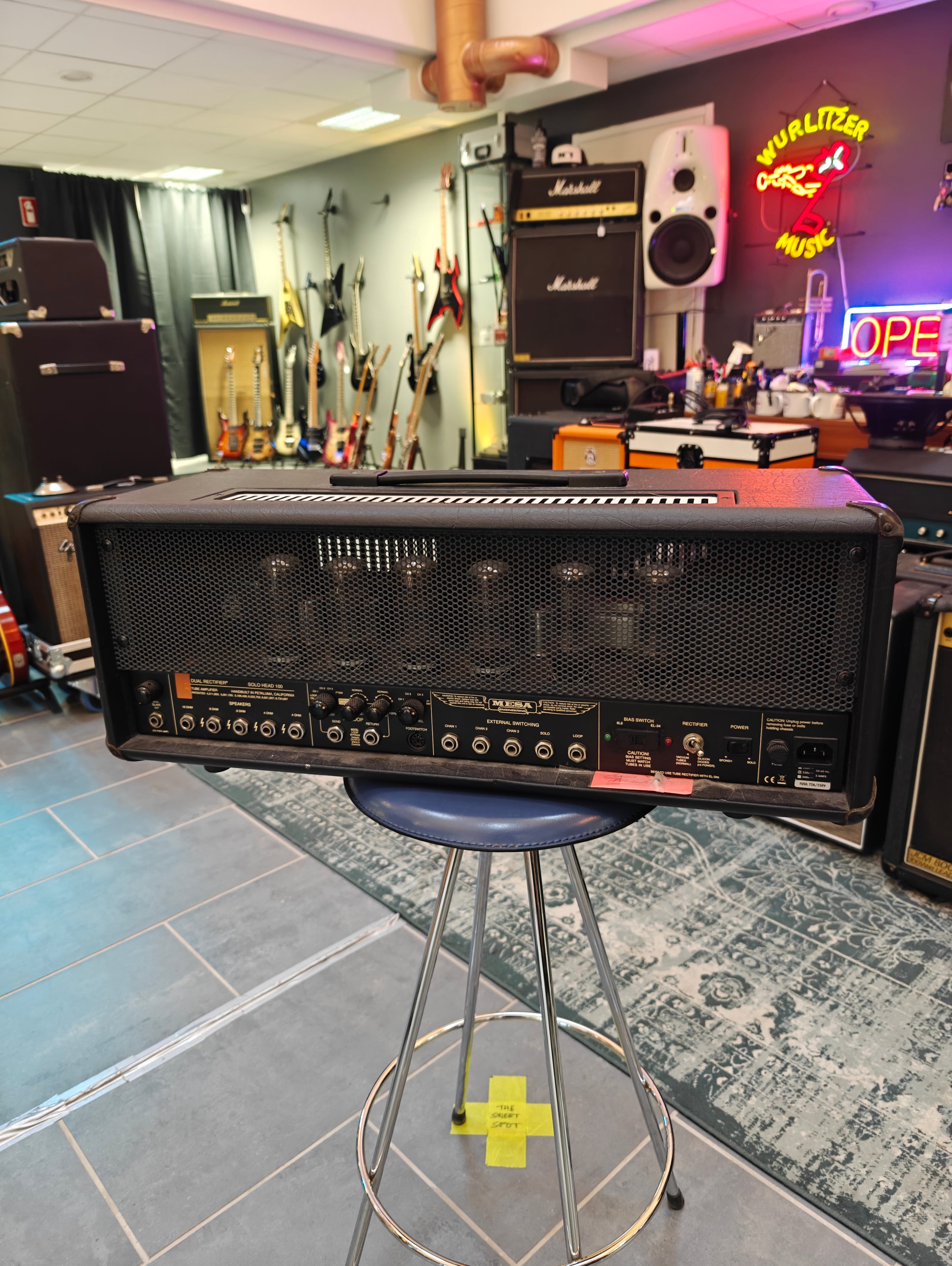 Mesa Dual Rectifier 100W Solo Head 3-Channel