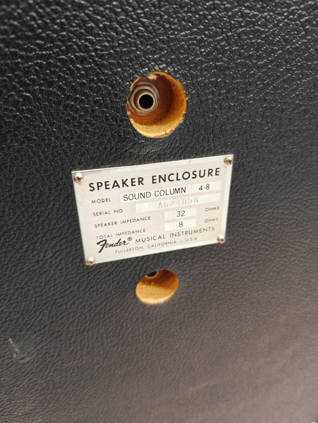 Fender Columnas de Sonido 4-8 años 1970