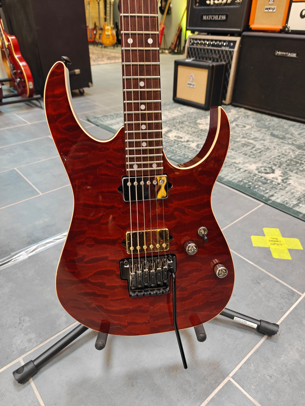 Ibanez RG2620QM Prestige w/ Bare Knuckle Pickups