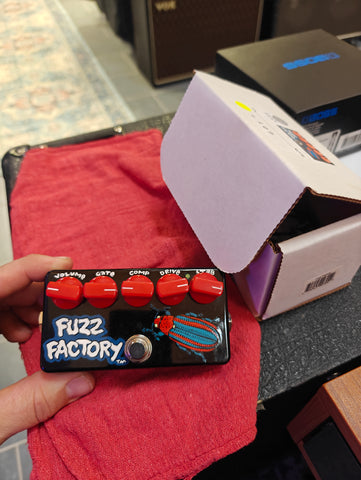 ZVex Effects Fuzz Factory 2013 "One of one" Hand painted