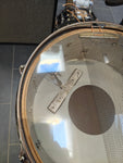 Gretsch Model 4157, 5 x 14 Champagne Sparkle Pearl Wood Snare Drum 1960s