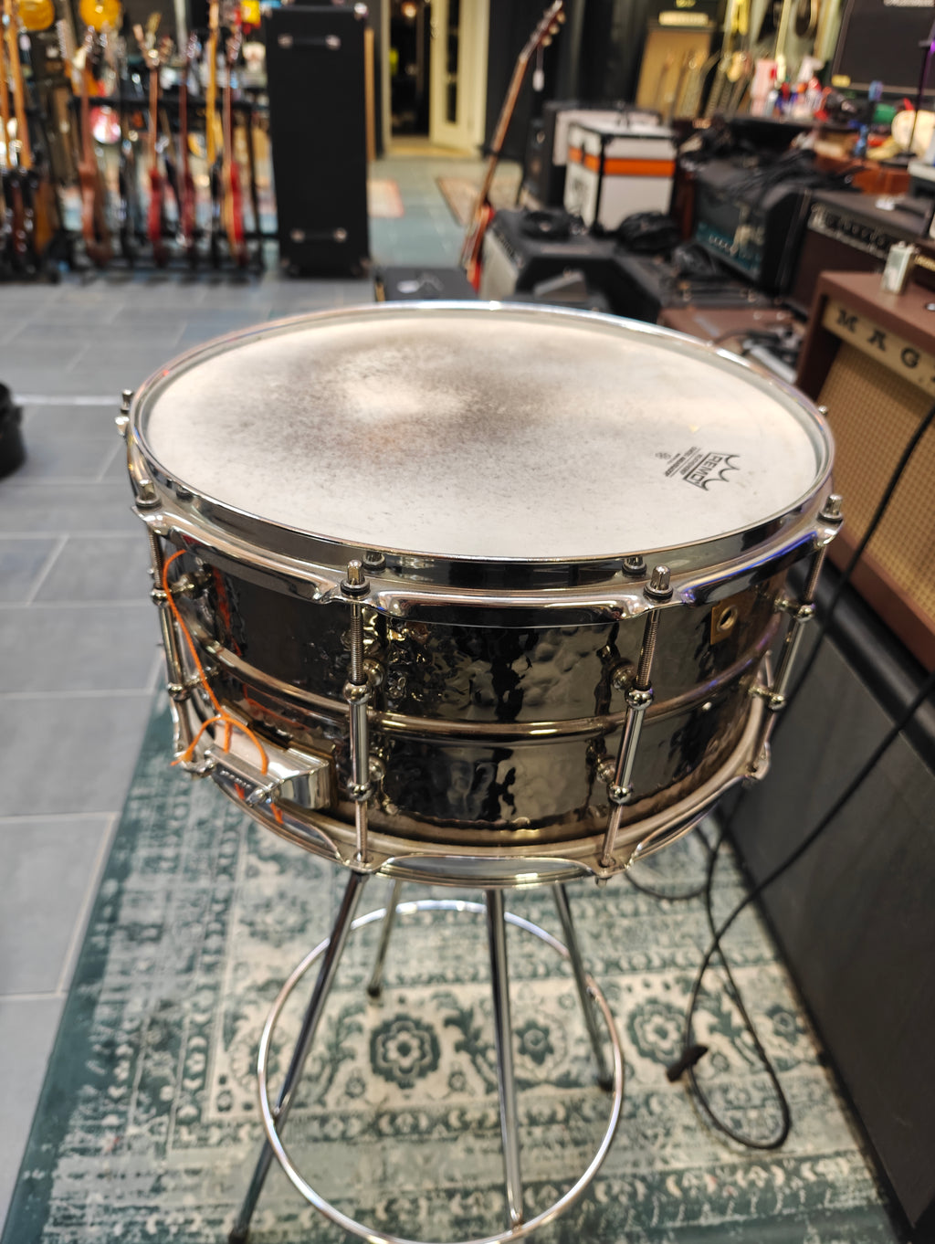 Ludwig Black Beauty Hammered 14 x 6.5