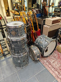 Gretsch 1960s Midnight Blue Pearl 20, 12, 14 & 16, 14 x 5 4157 Snare 1960s