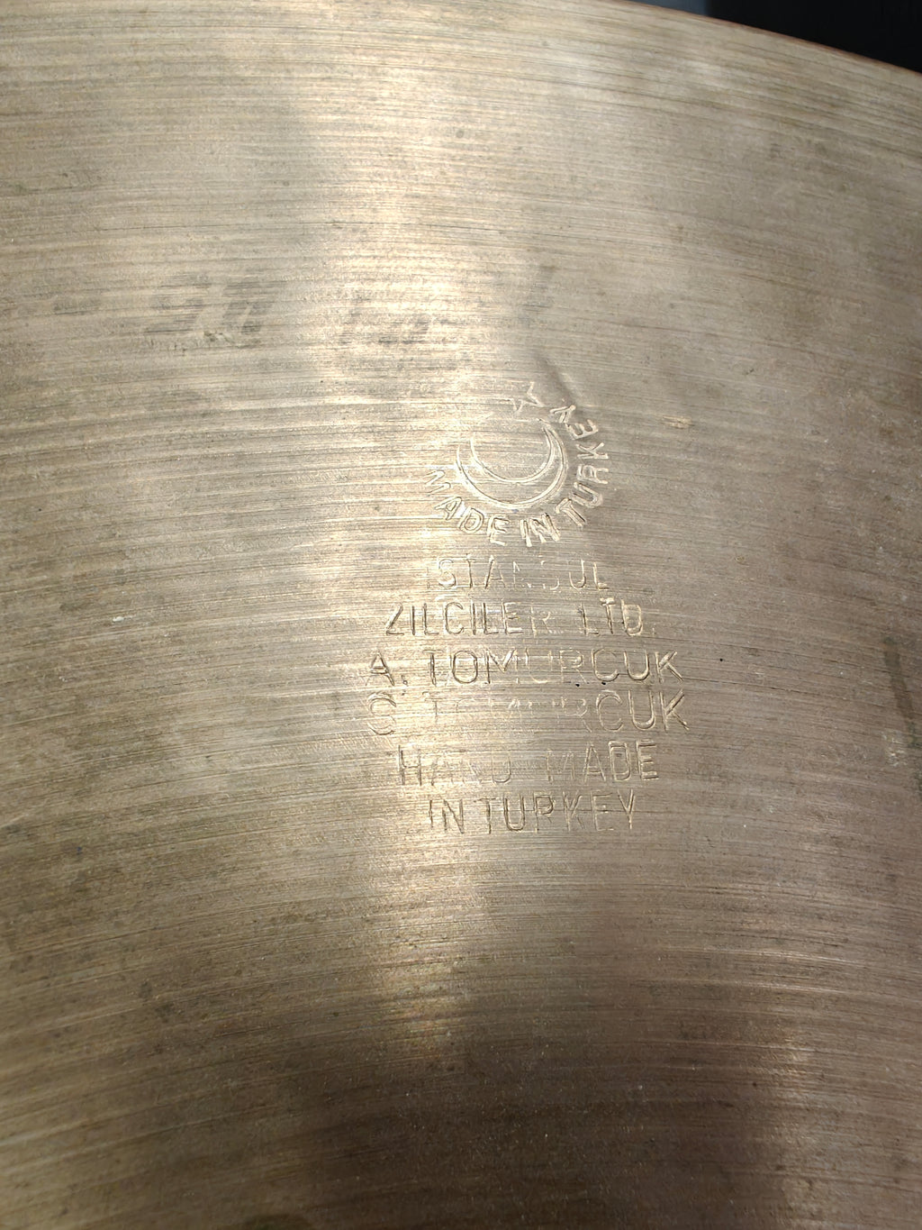 Zilciler 18" Crash 1970s 1650 g
