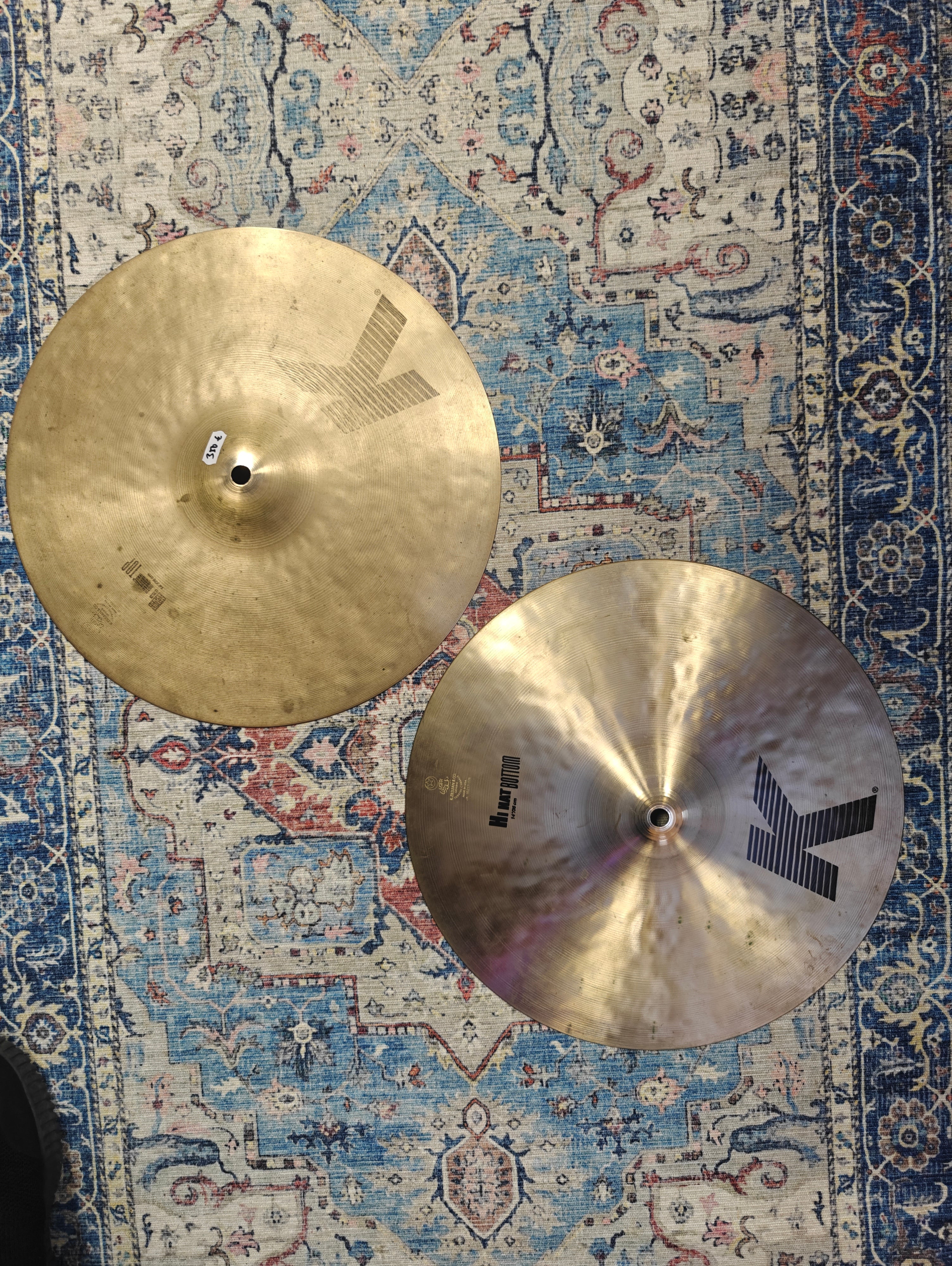 K Zildjian Hi-Hat 14" 1570 g & 1070 g