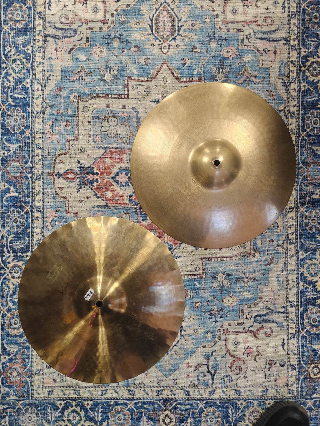 Paiste Formula 602 Sound Edge Hi-Hat 14" 1970s 920 g & 990 g
