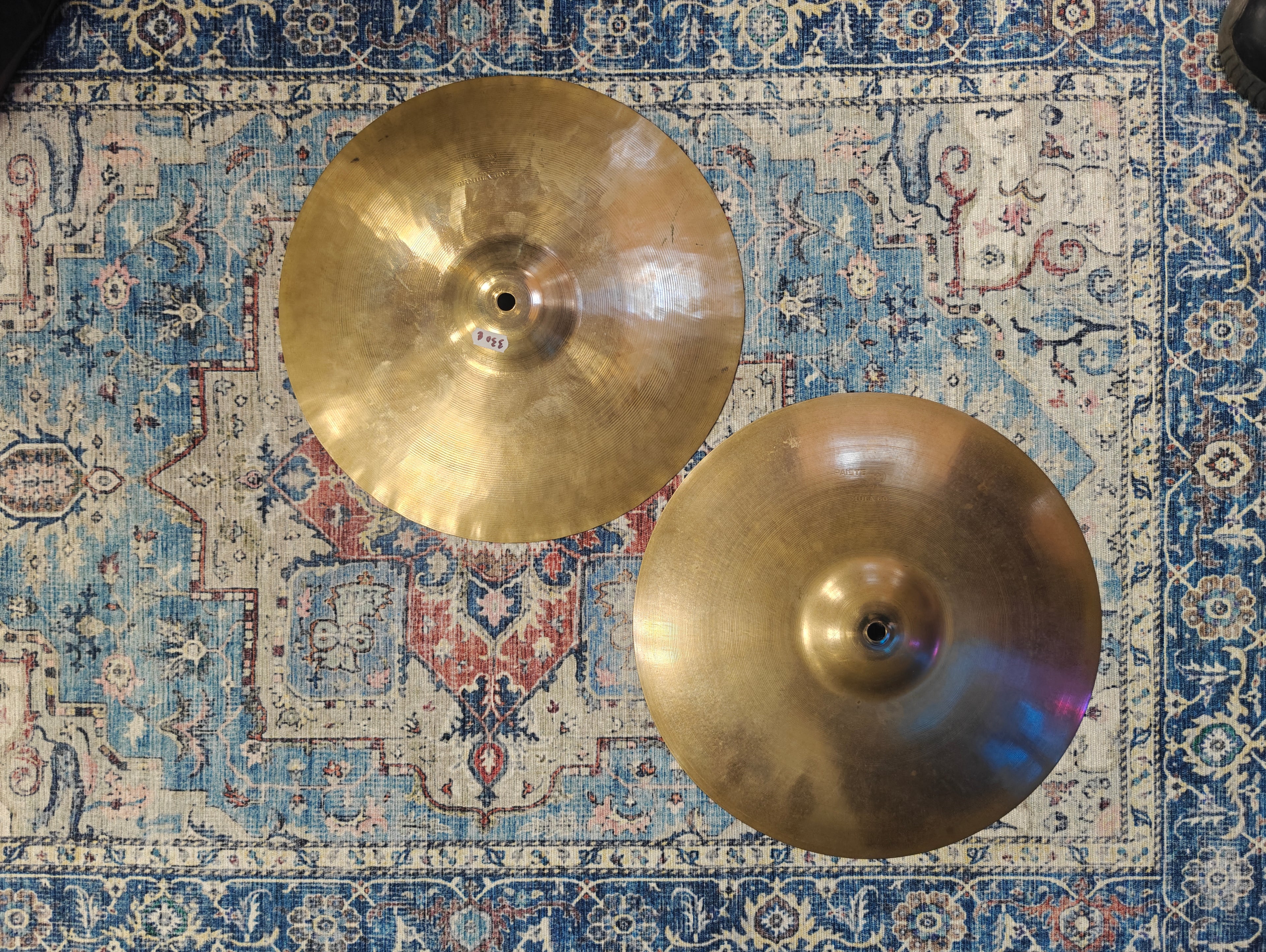 Paiste Formula 602 Sound Edge Hi-Hat 13" 1960s 850 g & 990 g