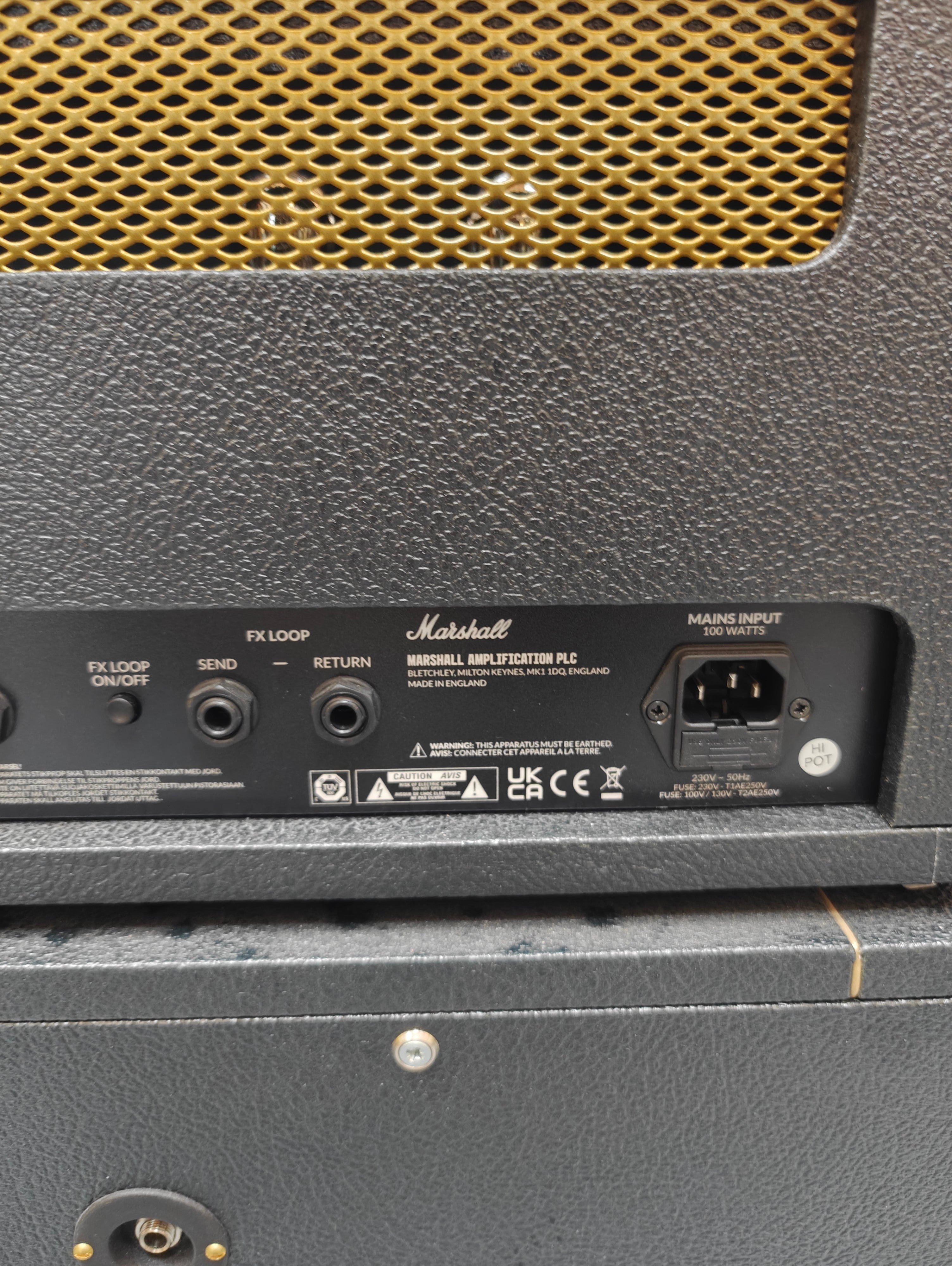Marshall SV20H & SV112 Cabinet