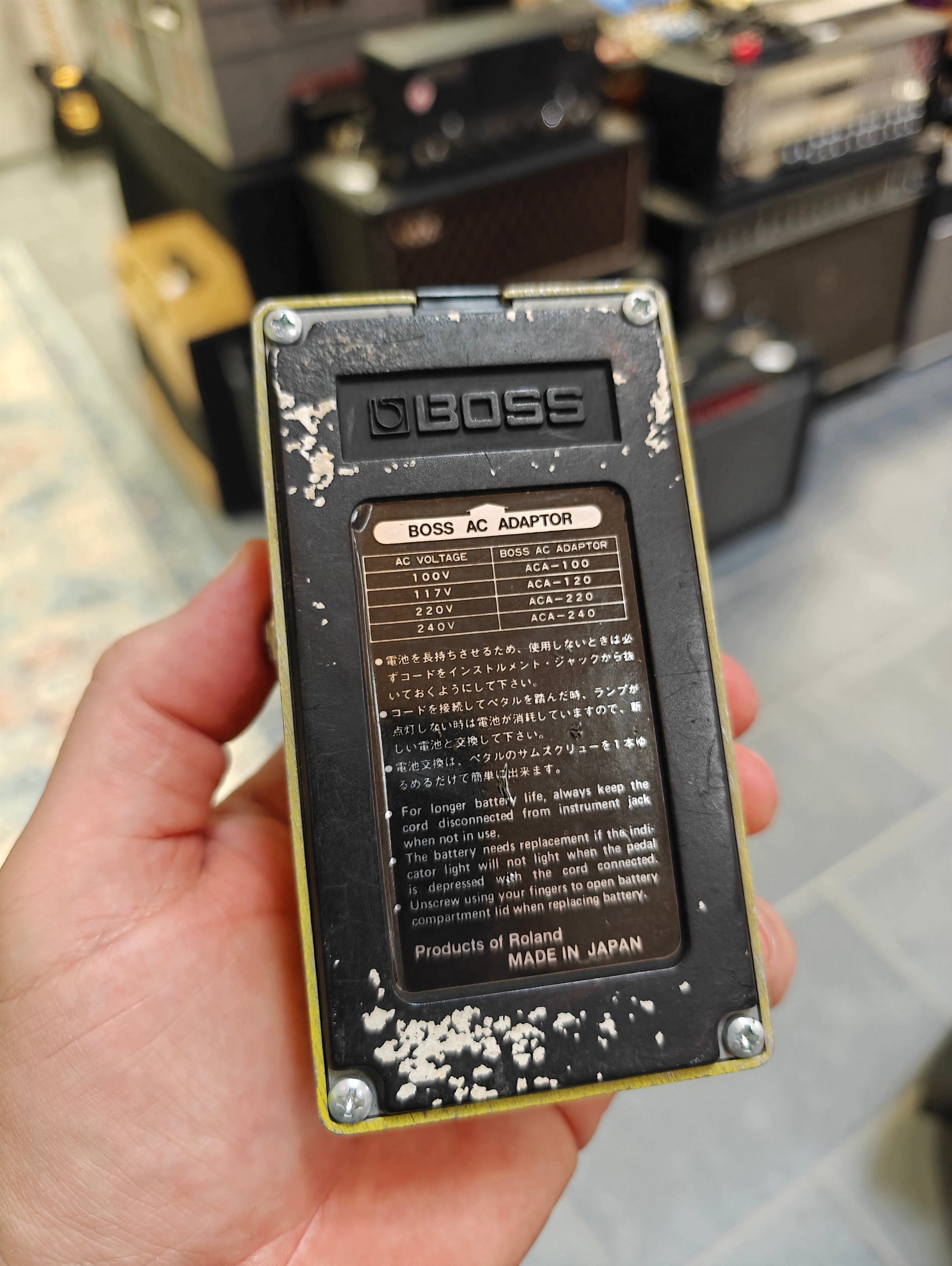 Boss OD-2 Turbo Overdrive 1980s