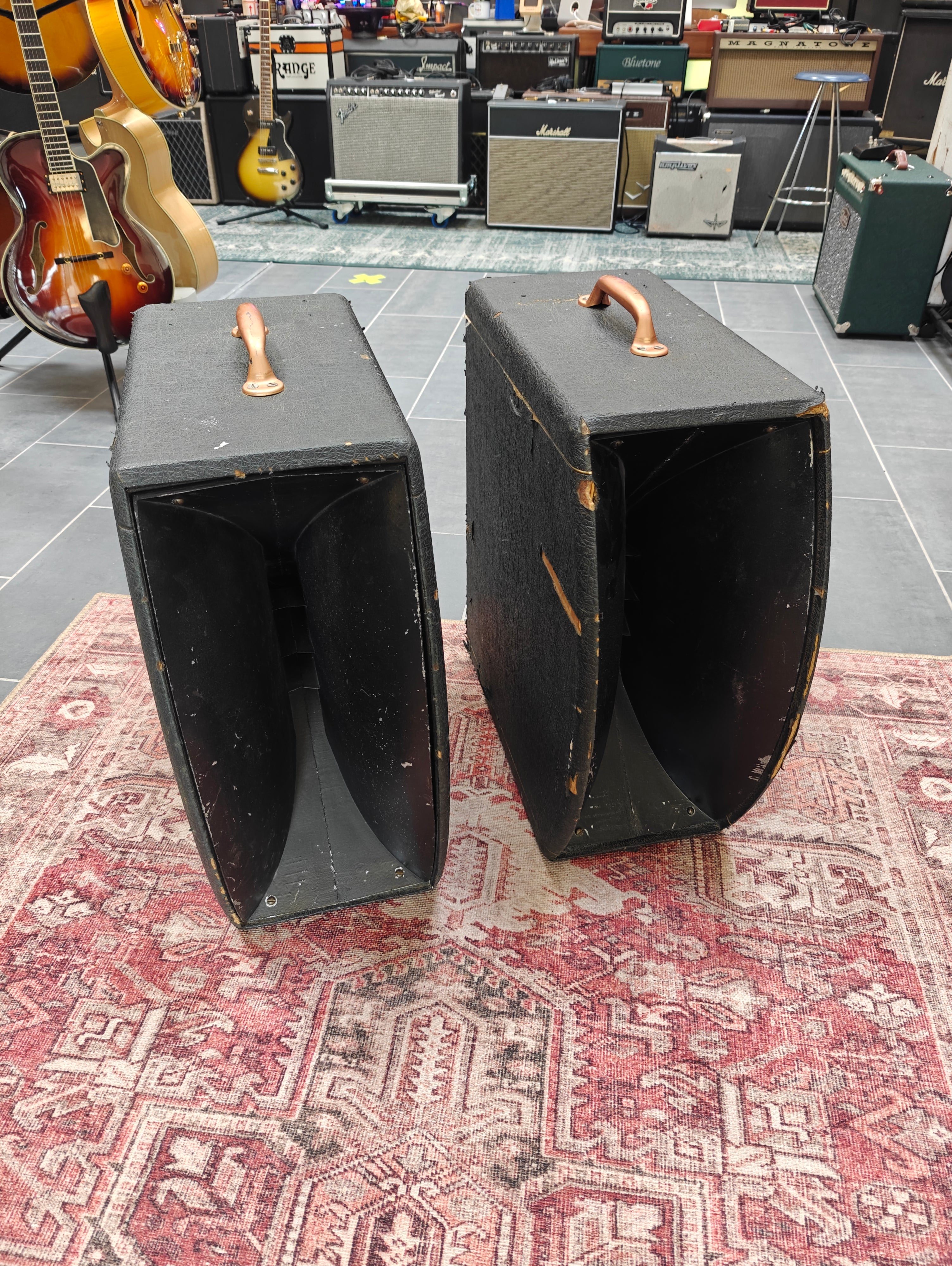 Marshall 2057 Single Flare Horn Units 1970s con Vitavox S3