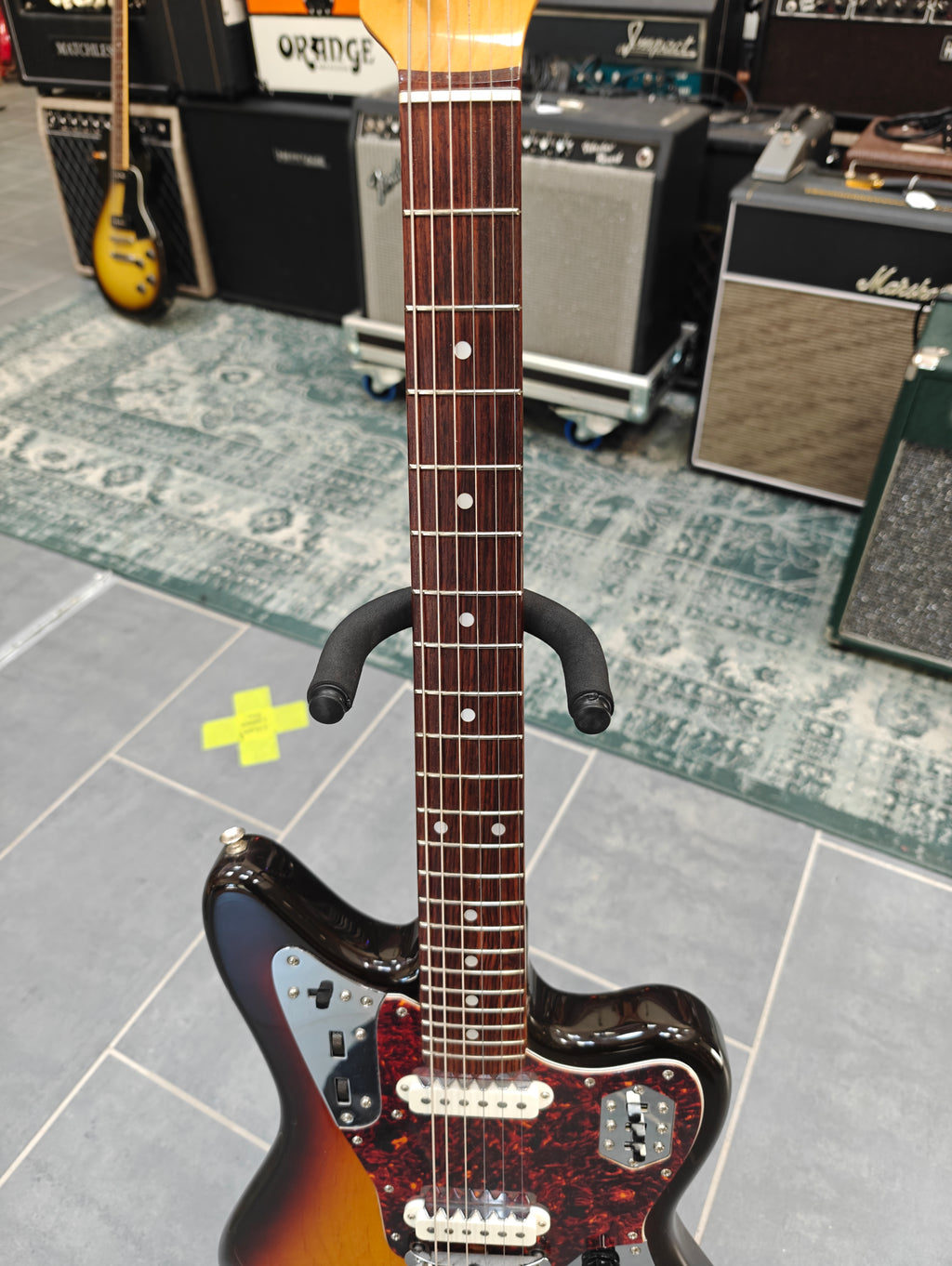Fender Japan Jaguar 62 Vintage Reissue JG66 3-tone Sunburst 2002