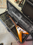 Epiphone Korina Flying V Bass w/ Lollar Pickups
