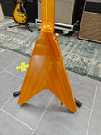 Epiphone Korina Flying V Bass w/ Lollar Pickups