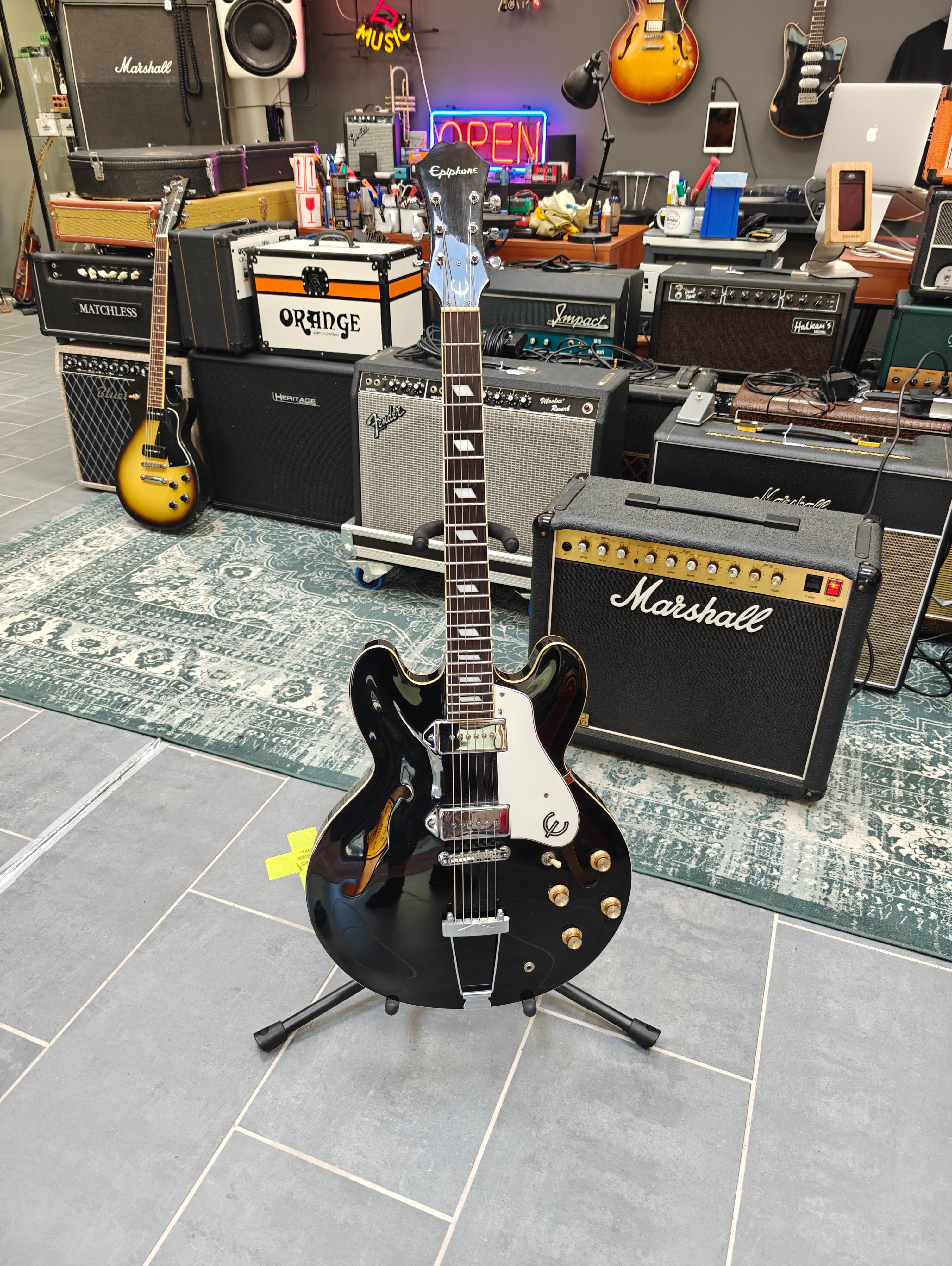 Epiphone Casino Ebony 2005 Made in Korea Peerless Factory