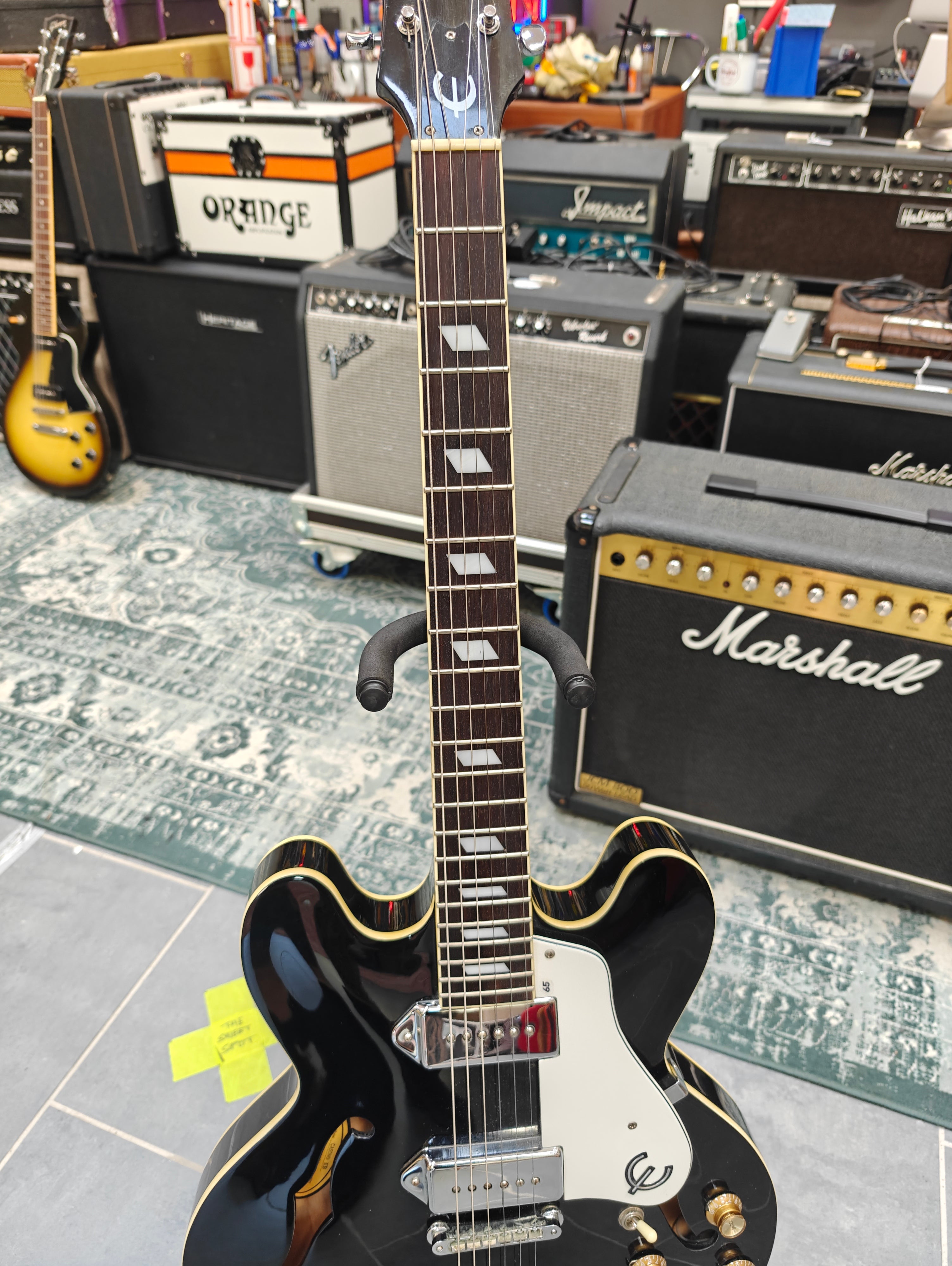 Epiphone Casino Ebony 2005 Made in Korea Peerless Factory