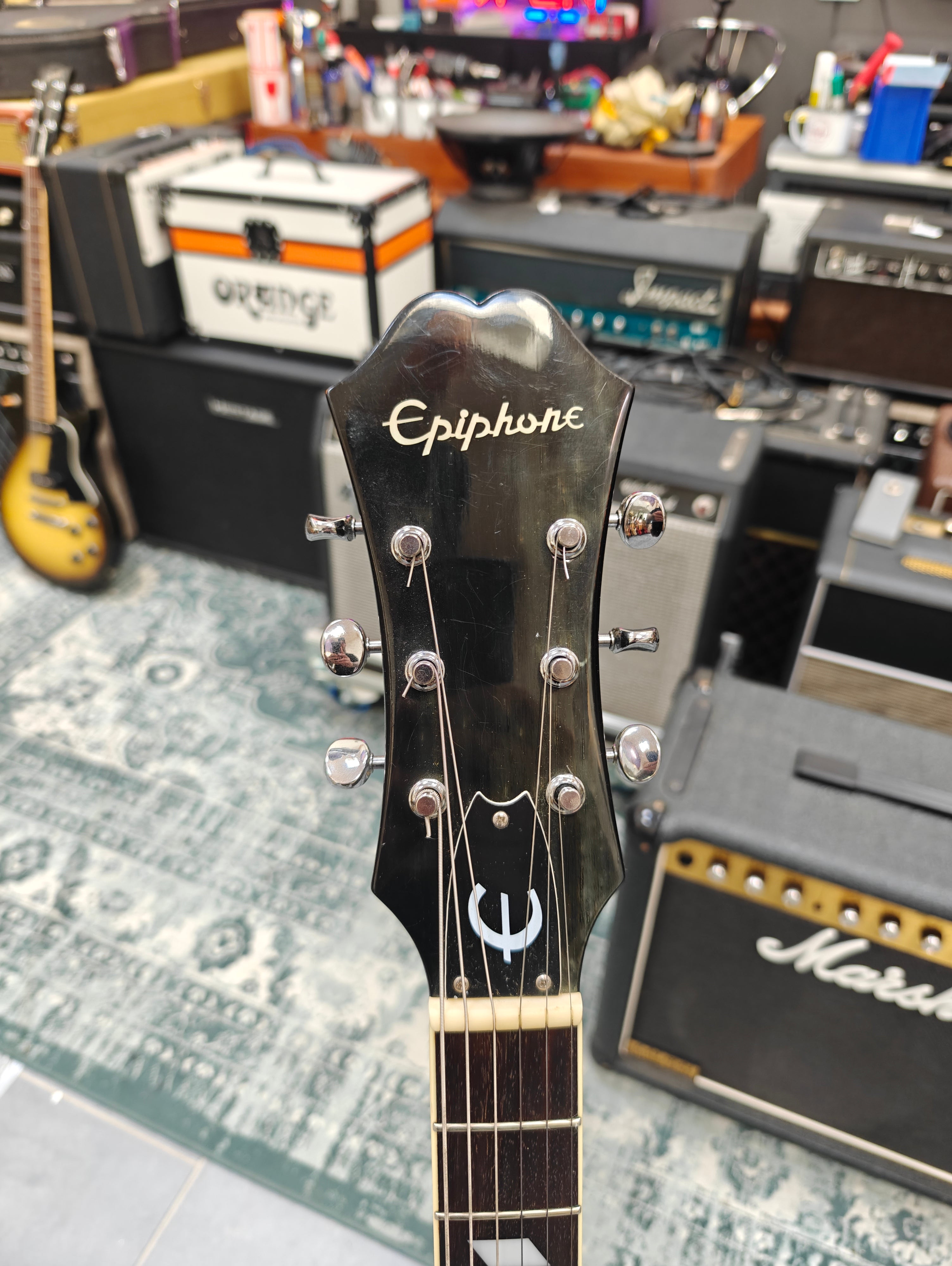 Epiphone Casino Ebony 2005 Made in Korea Peerless Factory