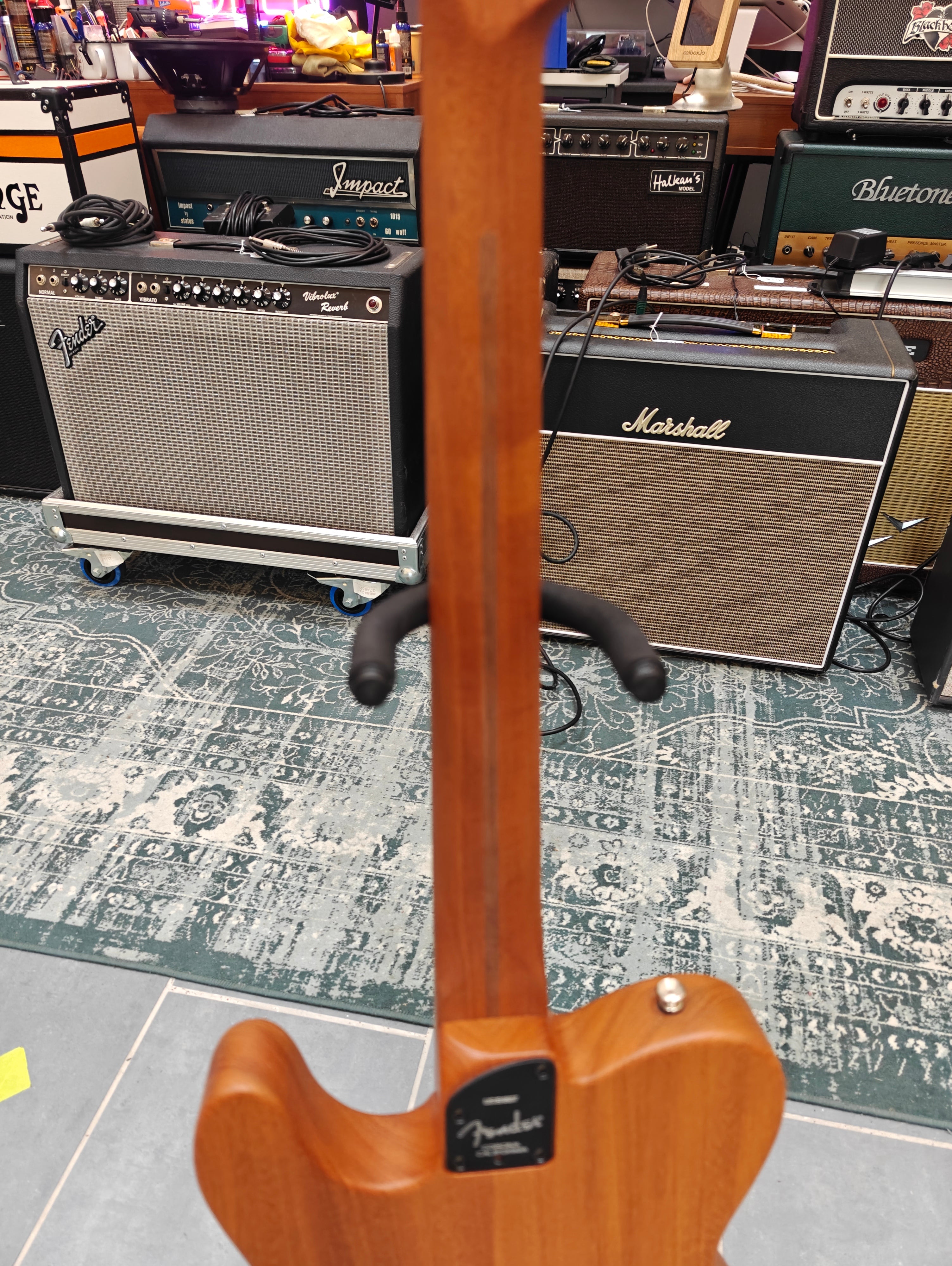 Fender American Acoustasonic Telecaster Translucent Surf Green
