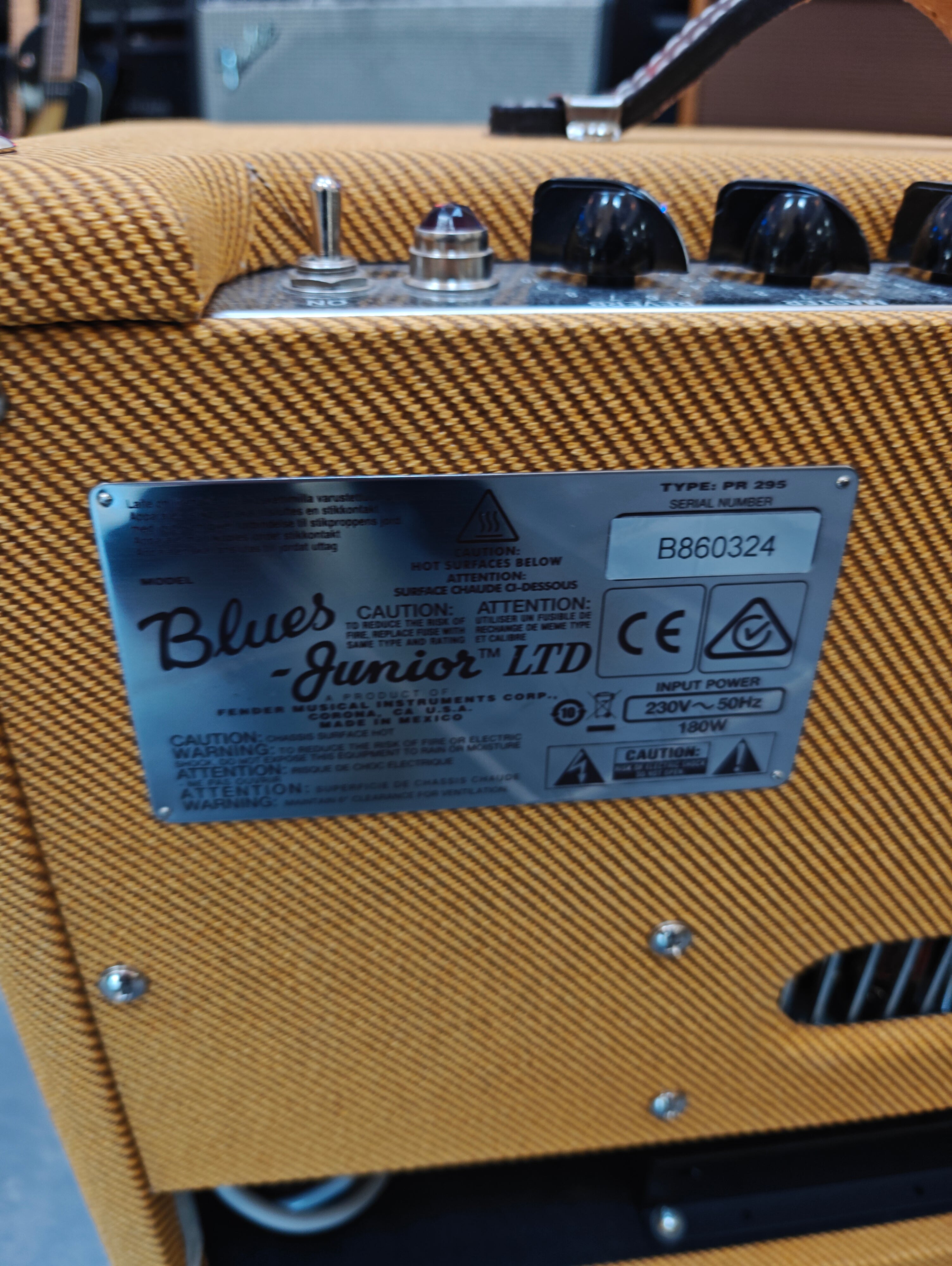 Fender Blues Junior LTD Tweed