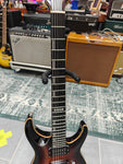 ESP E-II NT Dark Brown Sunburst