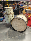 Ludwig WFL White Marine Pearl 1950s 22x14", 16x16", 12x8"