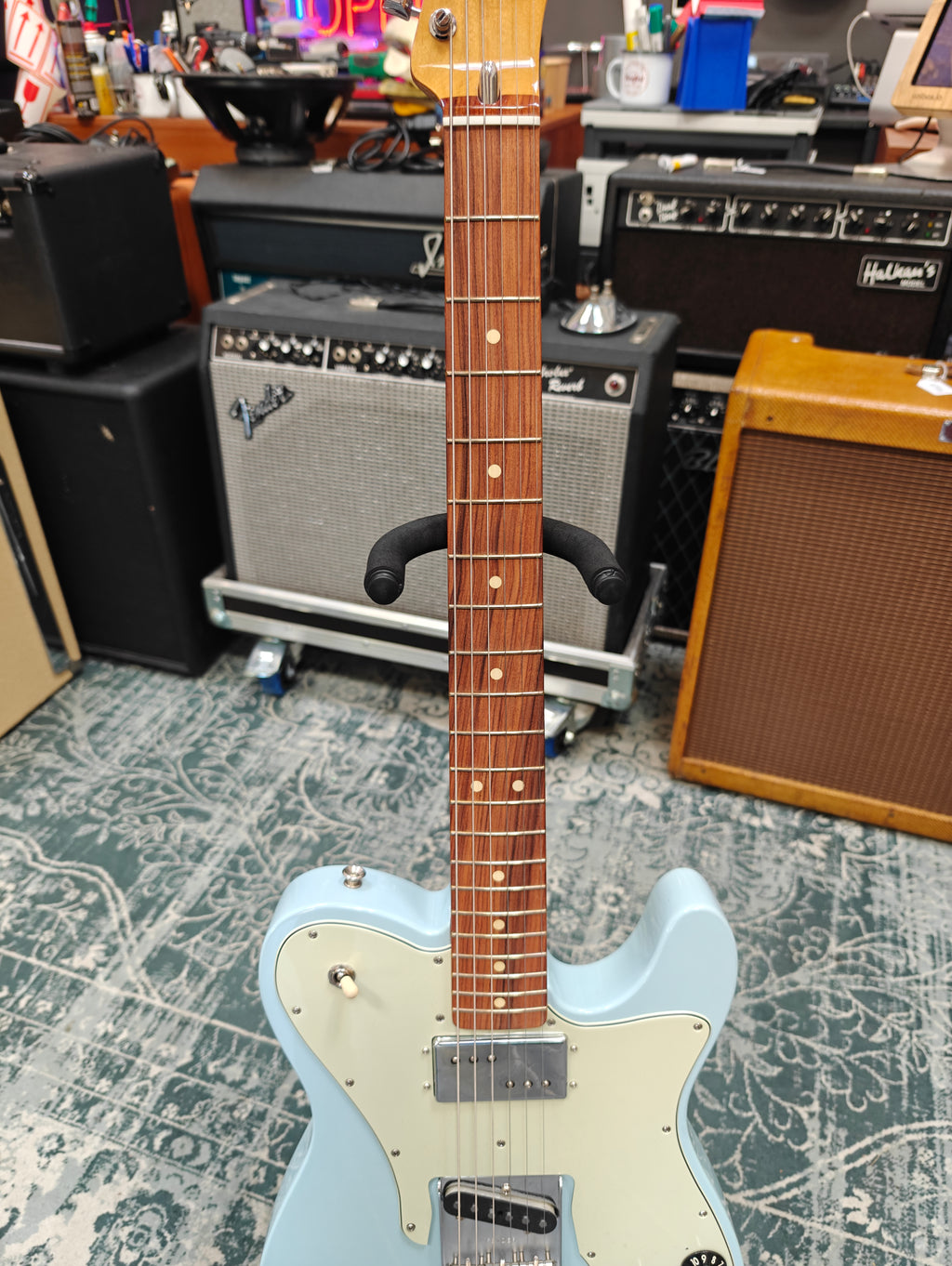 Fender Vintera 70s Telecaster Custom Sonic Blue 75th Anniversary Made in Mexico 2021