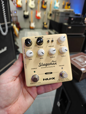 Nux Stageman Acoustic Preamp & DI