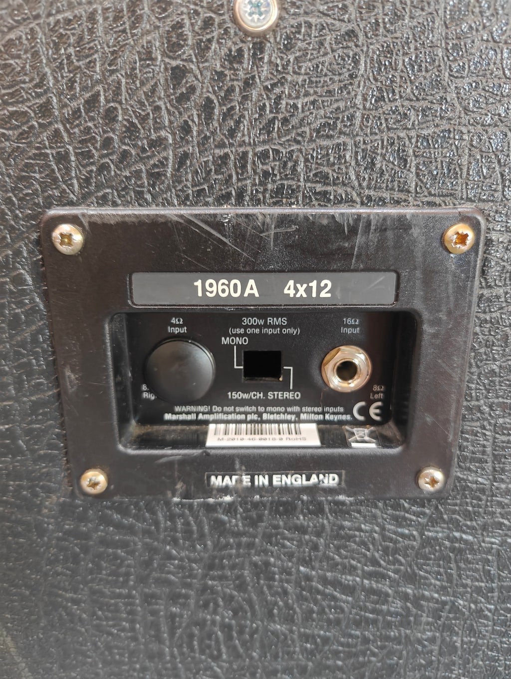 Marshall MR1960 A 4x12" 16 Ohm