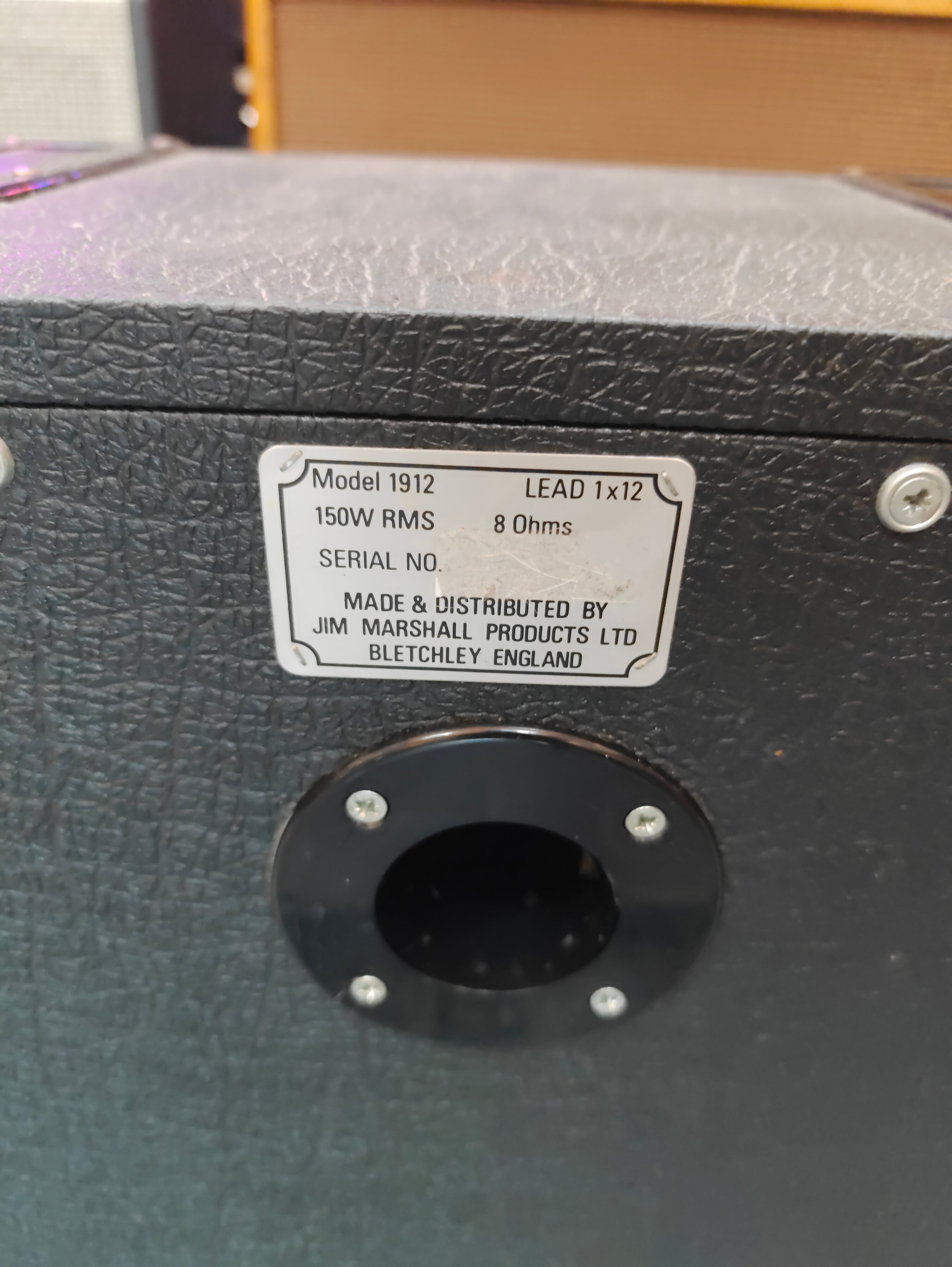 Marshall 1912 1x12" w/ Celestion G12B-150