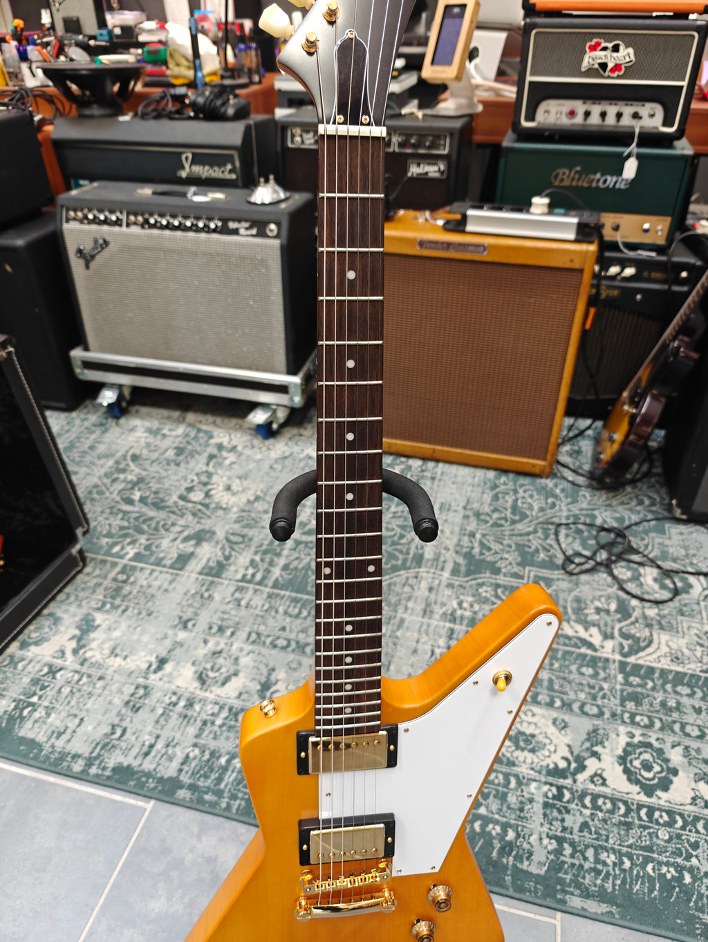Epiphone 1958 Korina Explorer Aged Natural