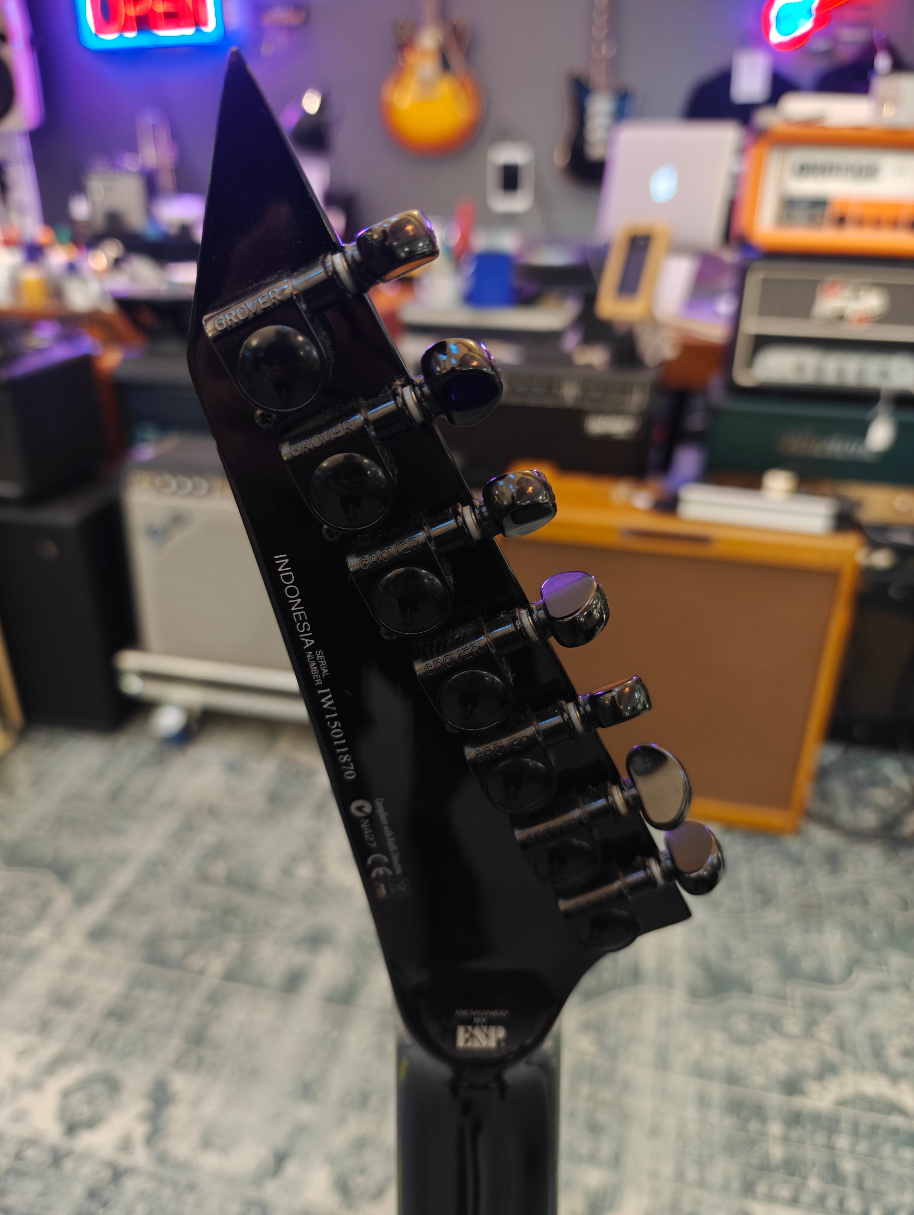 ESP LTD MH-417BFM Baritone 7-String
