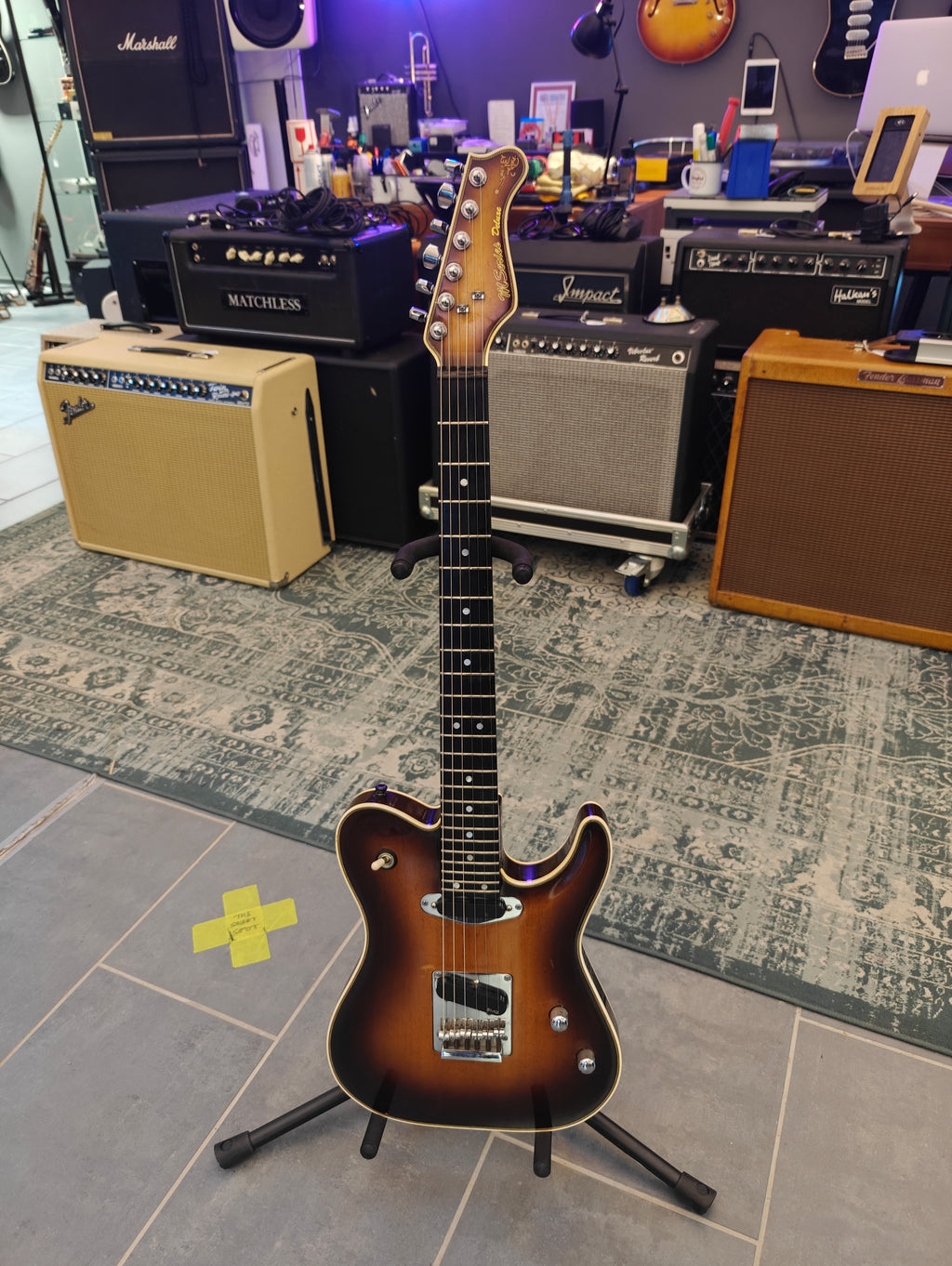 Valley Arts M Series Deluxe Sunburst