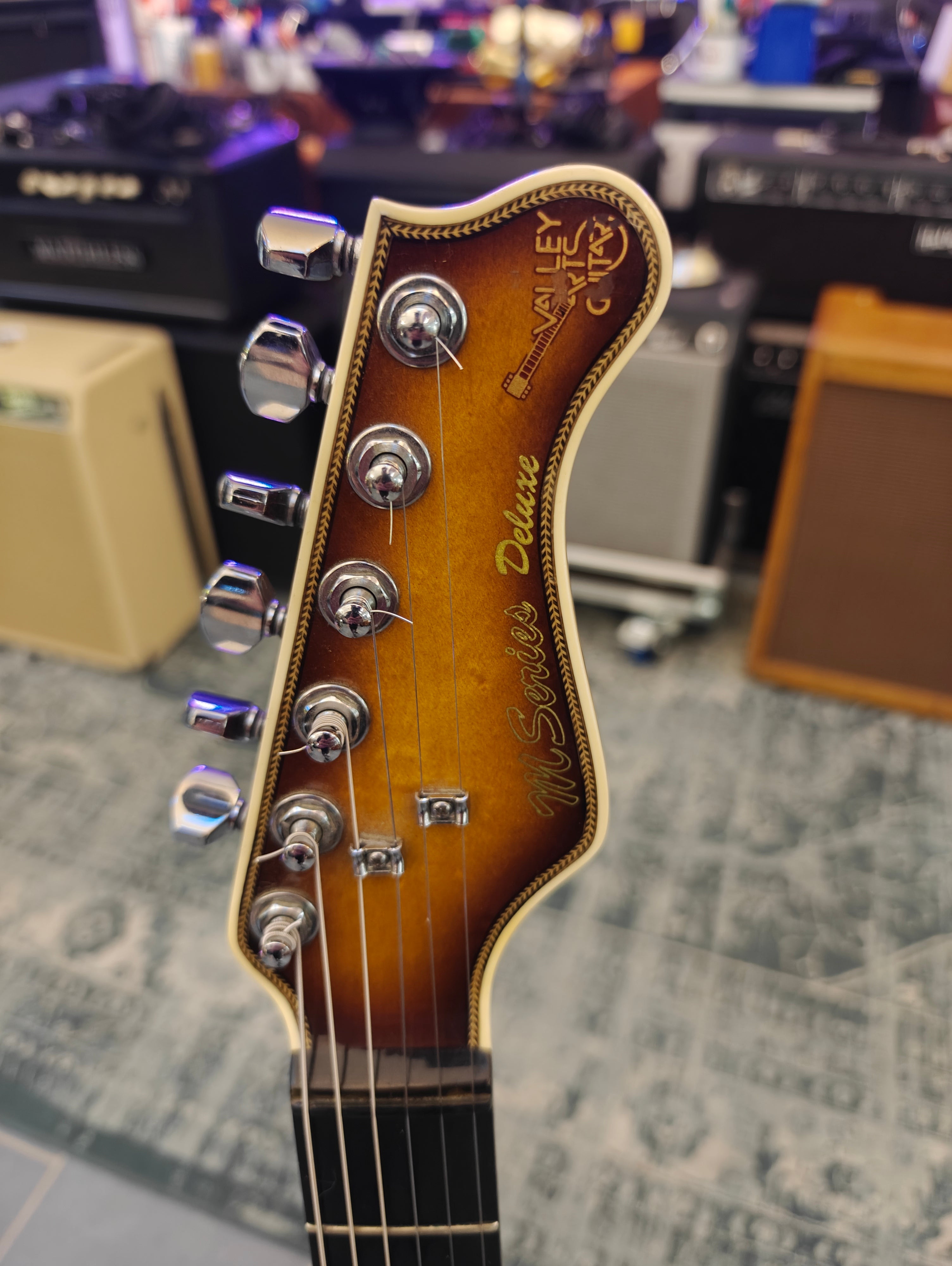 Valley Arts M Series Deluxe Sunburst – Tonefest Guitar Gallery