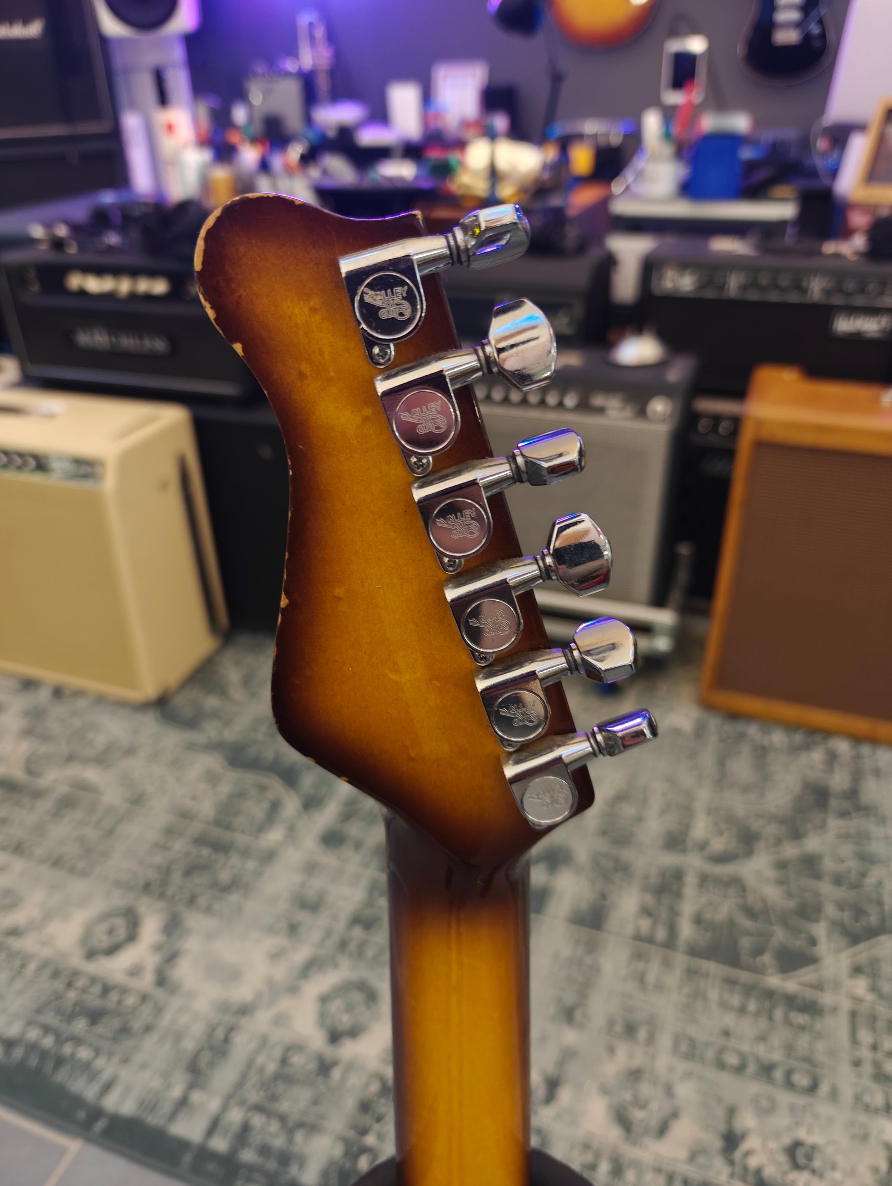 Valley Arts M Series Deluxe Sunburst – Tonefest Guitar Gallery