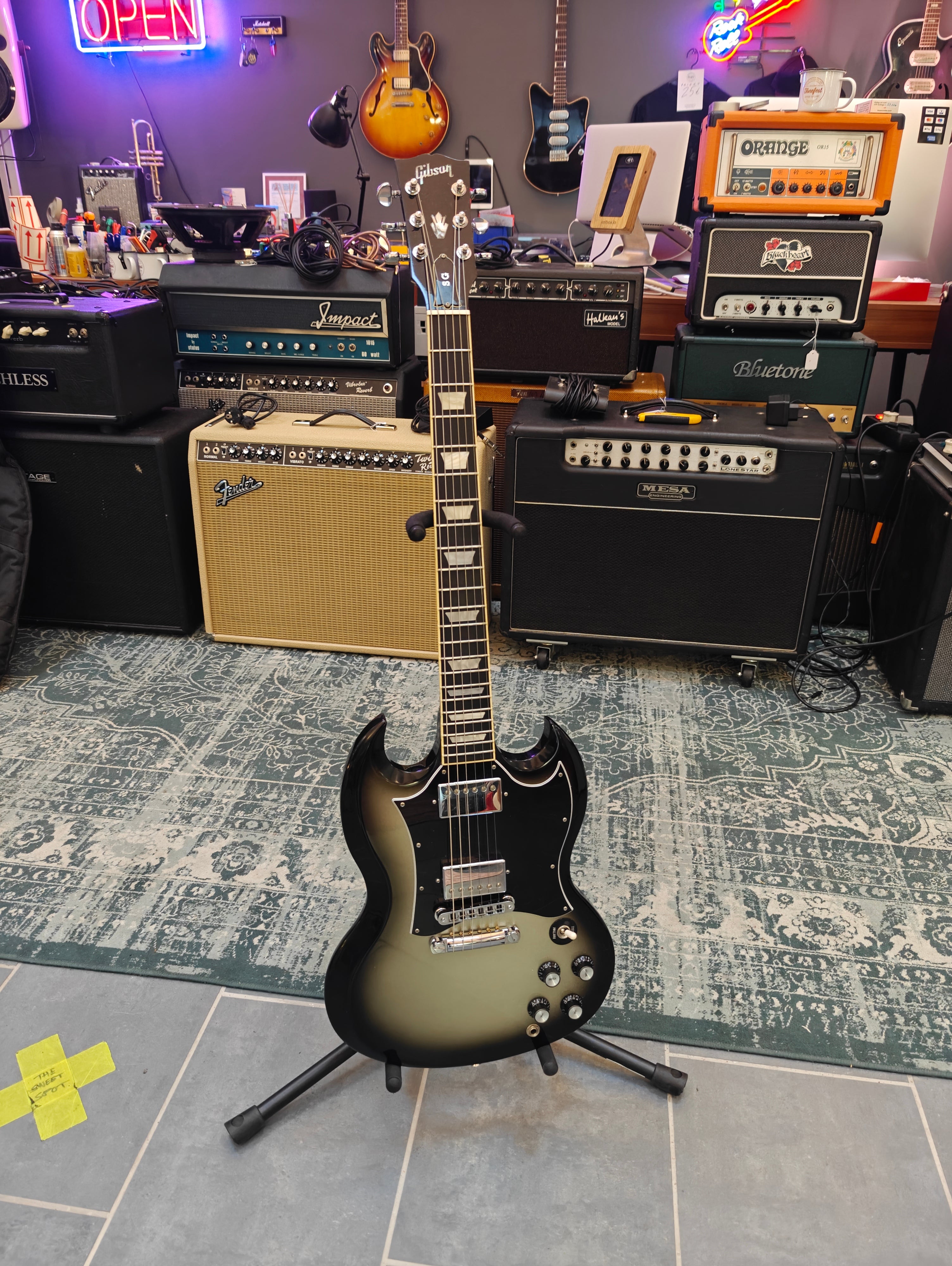 Gibson SG Guitar of the Week #3 Silverburst 2007