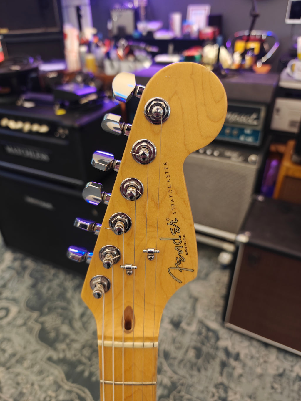 Fender Roadhouse Stratocaster Shoreline Gold 1997