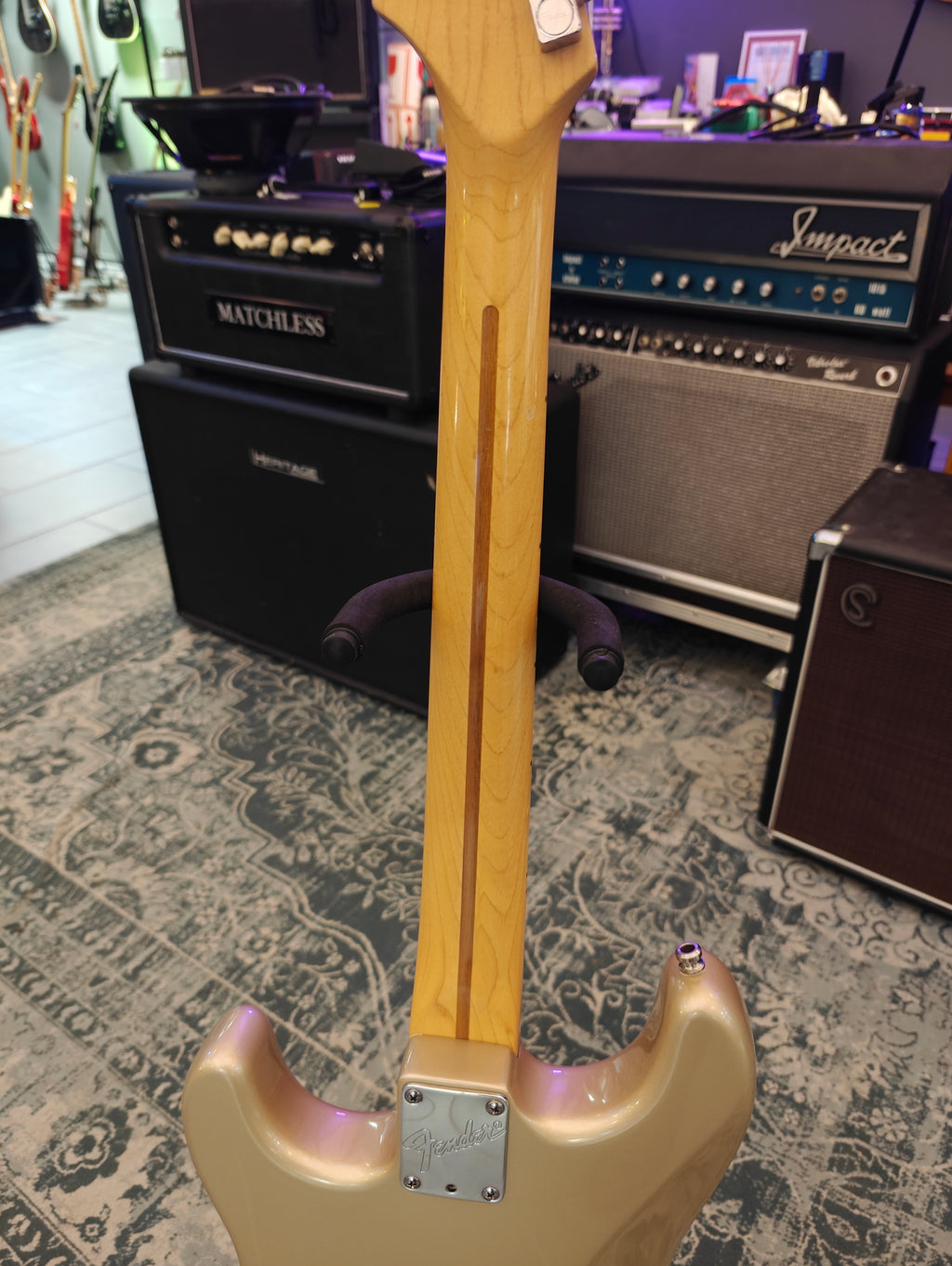 Fender Roadhouse Stratocaster Shoreline Gold 1997
